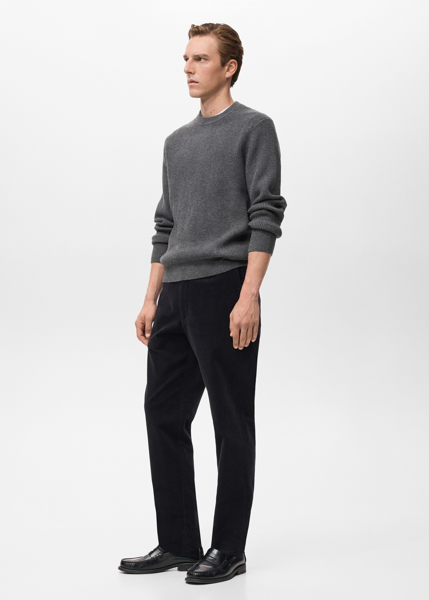 Ripp-Pullover aus Wollgemisch - Detail des Artikels 2