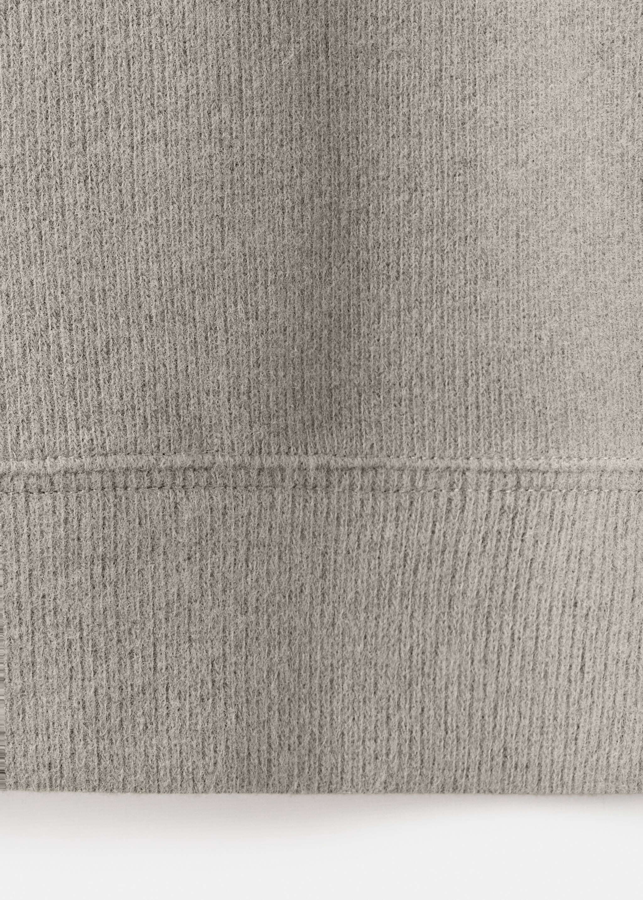 Regular-fit knitted sweatshirt - Details of the article 0, Pastel Green. Ref: 17007902-00.