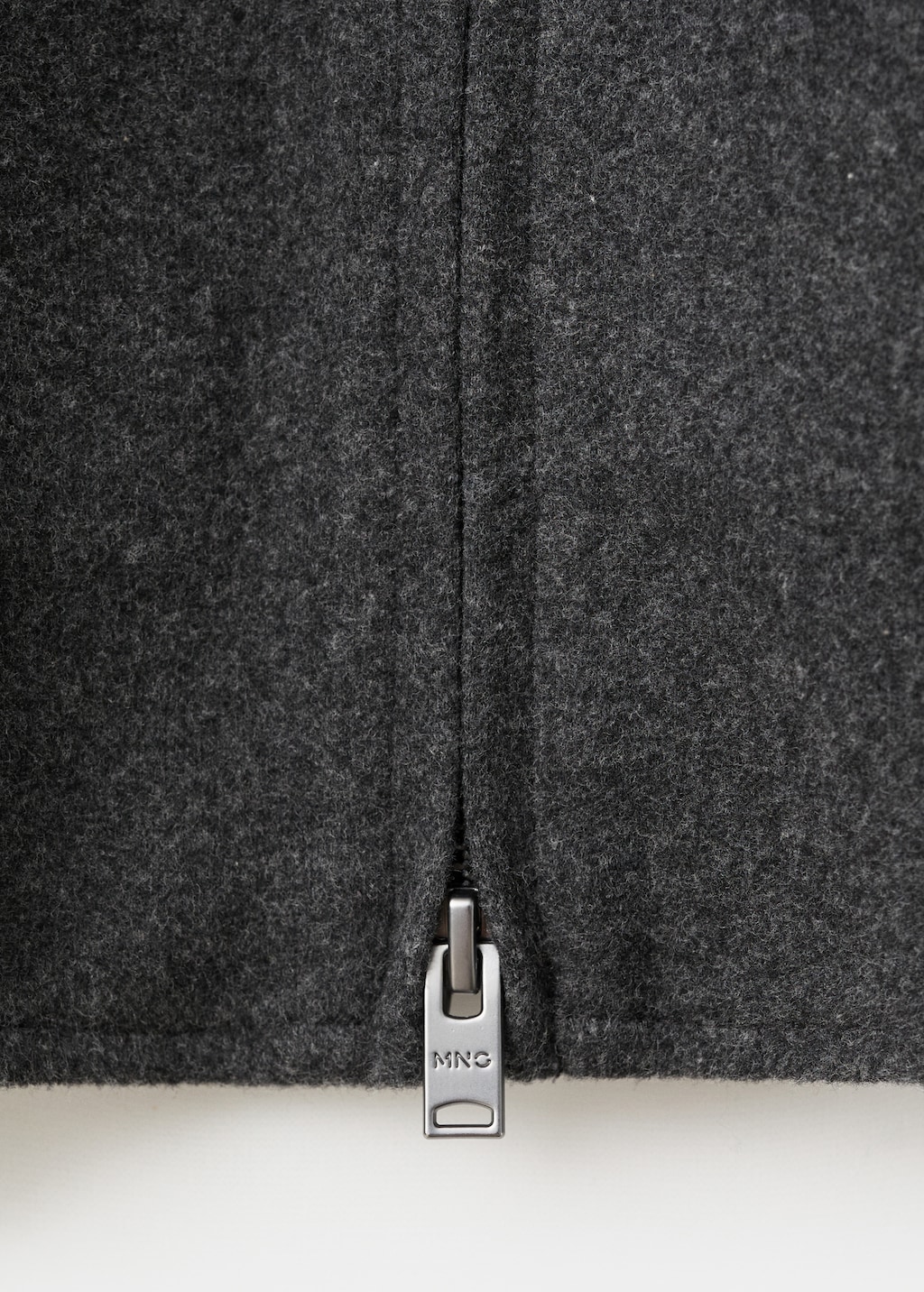 Regular-fit jacket with zip