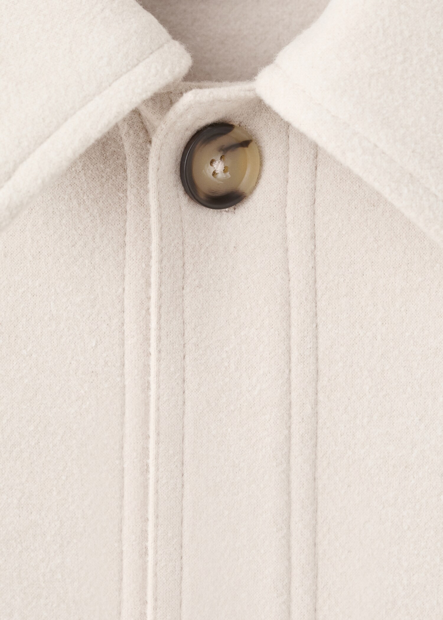 Regular fit flannel overshirt - Details of the article 8