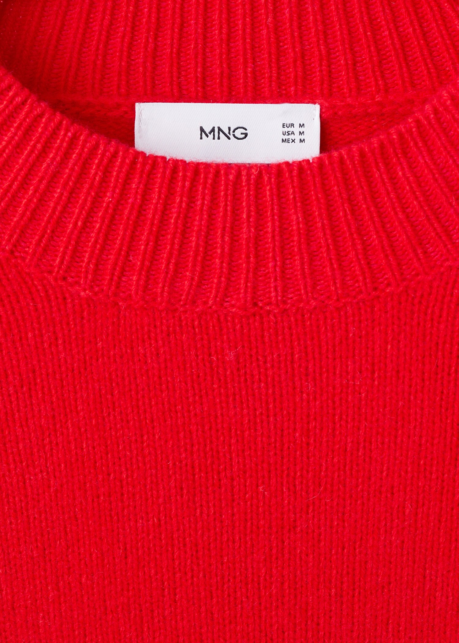 100% Italian wool knitted sweater - Details of the article 8