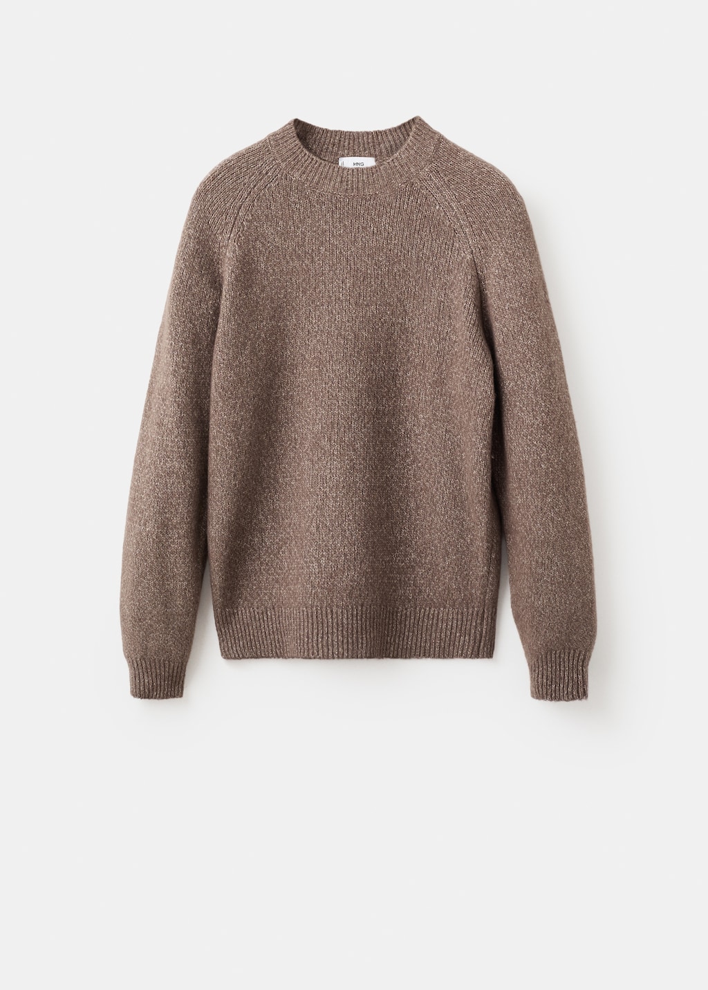 Fine-knit wool-blend sweater