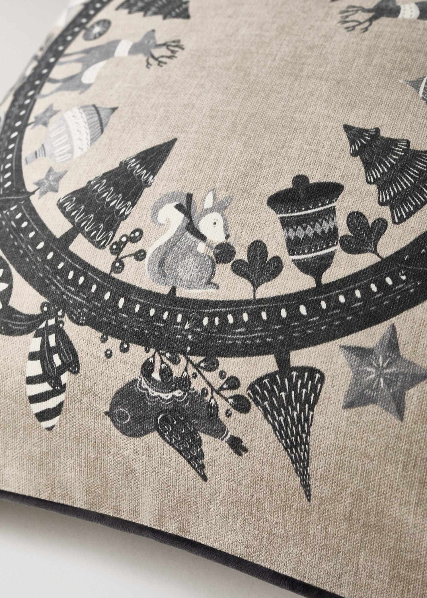 Housse de coussin avec détail broderie 30x40cm - Détail de l'article 3