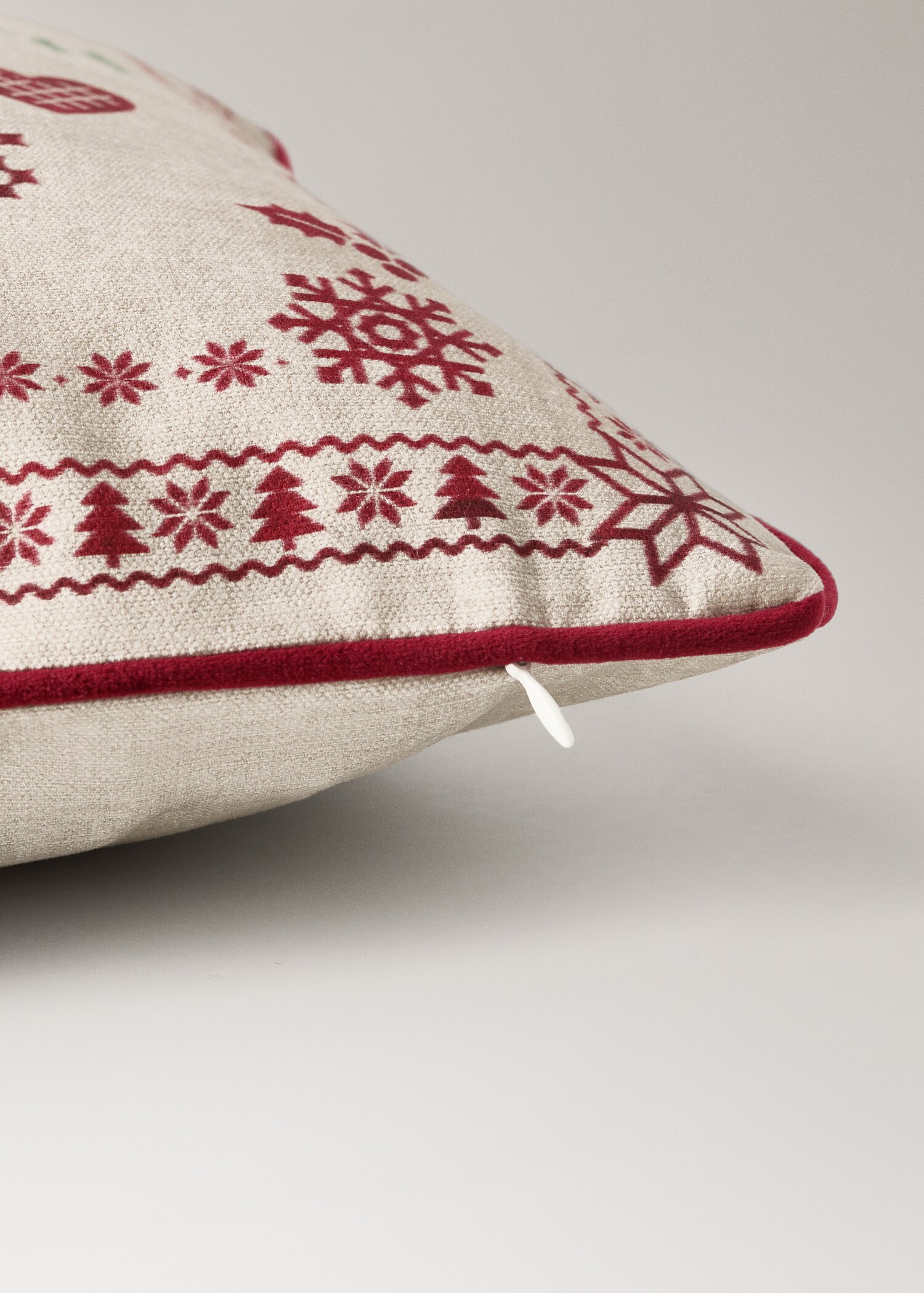 Housse de coussin avec détail broderie 40x60cm - Détail de l'article 3