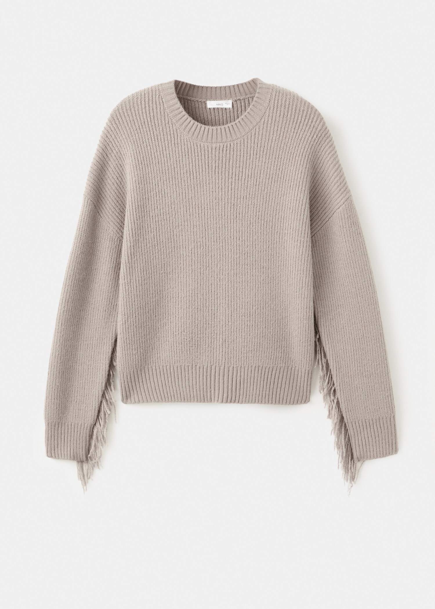 Pull-over maille franges - Article sans modèle