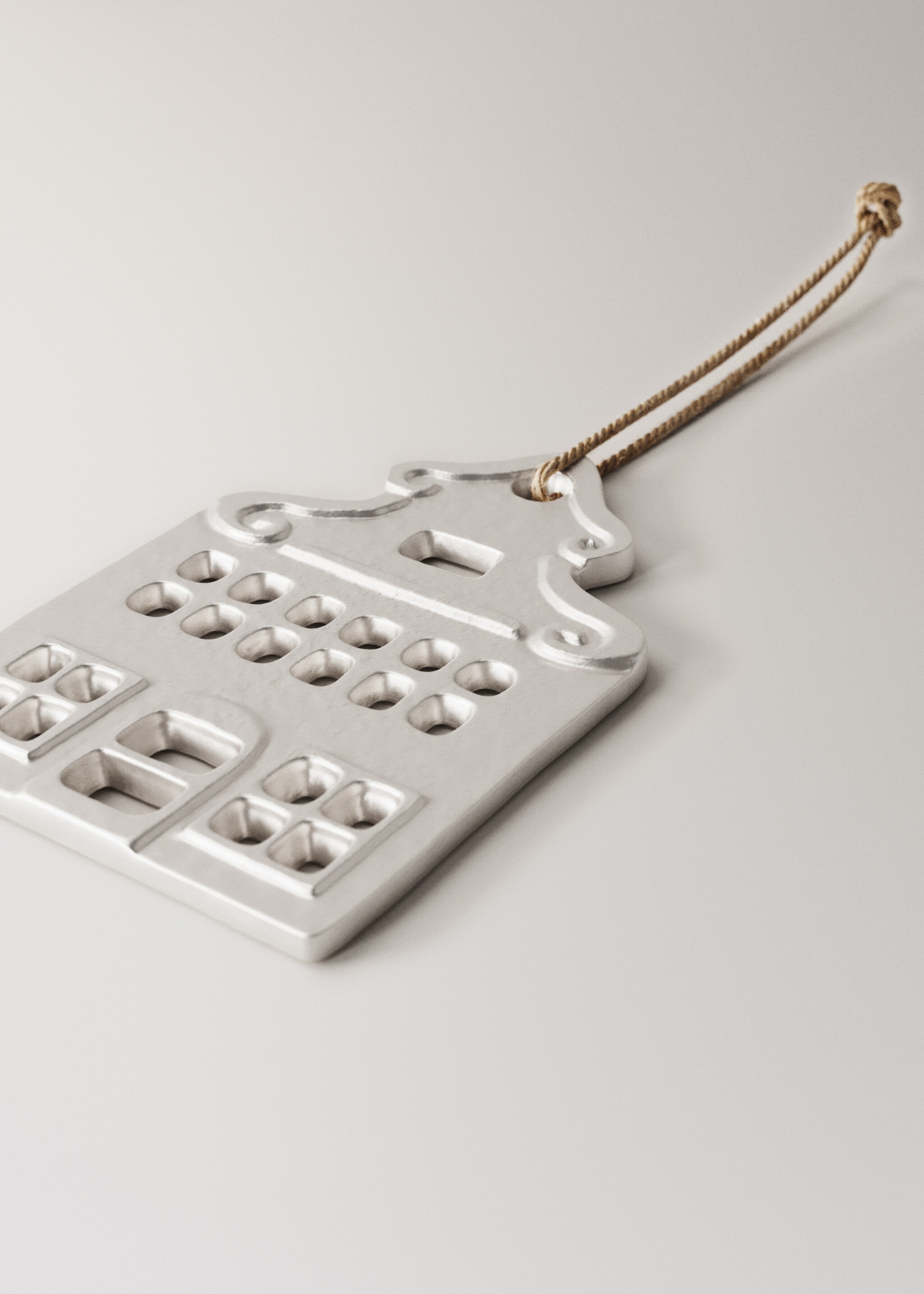 Tree ornament set for home - Details of the article 2, Silver. Ref: 17008294-00.