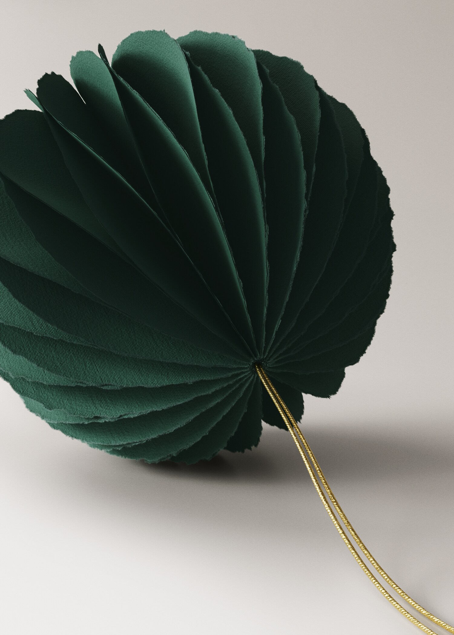 Spherical paper tree decoration - Details of the article 1