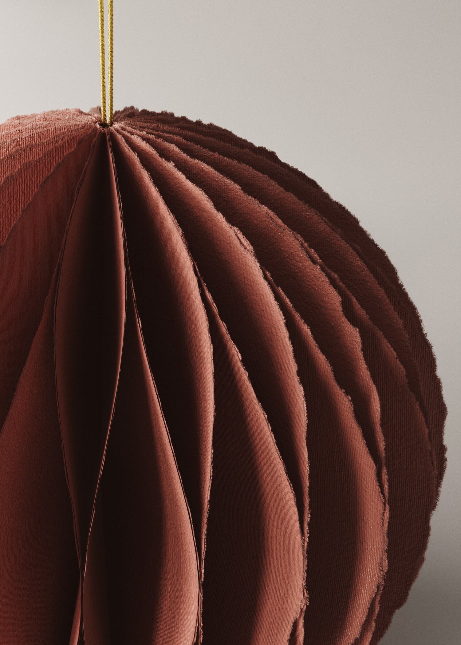 Spherical paper tree decoration - Details of the article 2