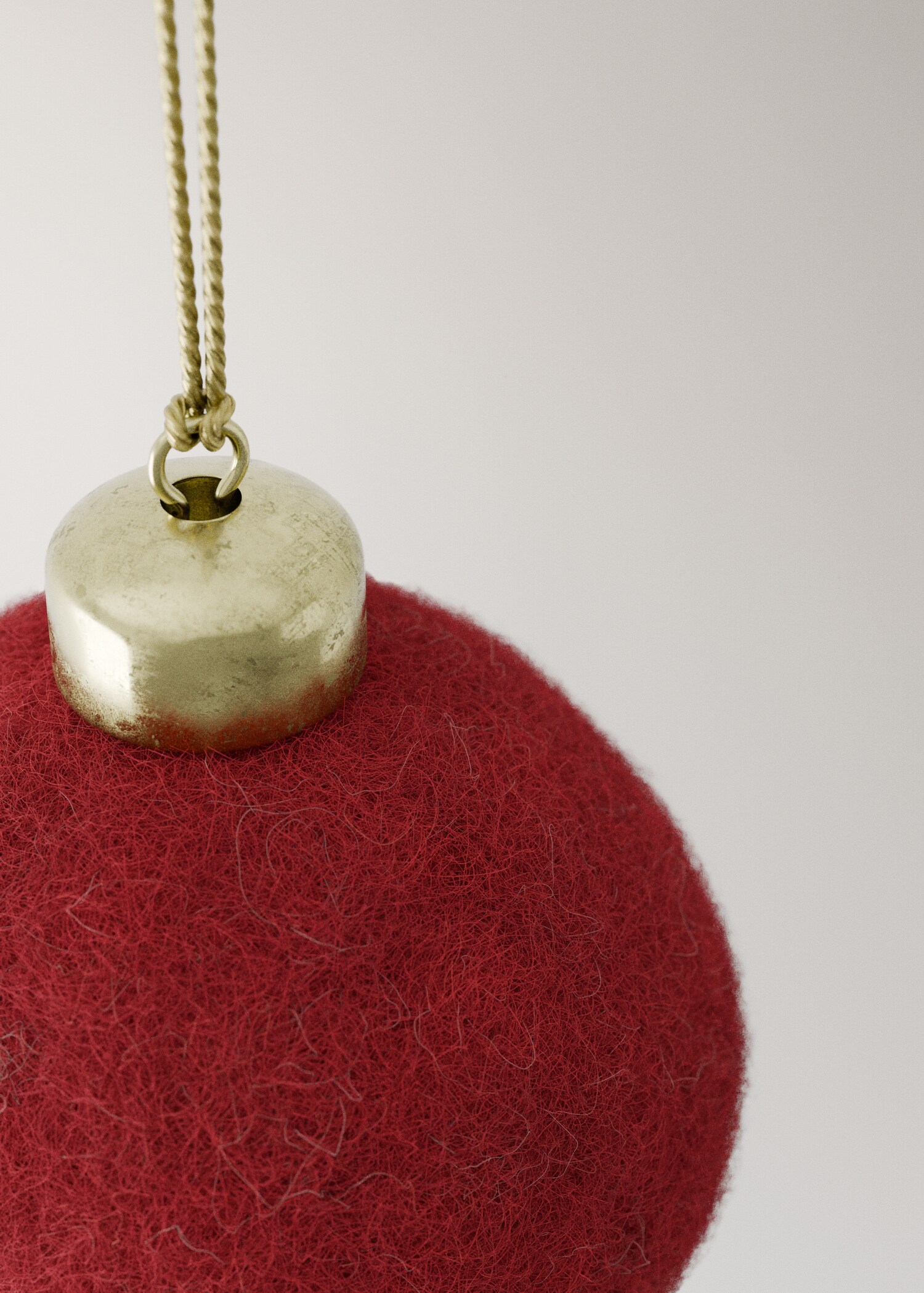 felt ball tree ornaments - Details of the article 2
