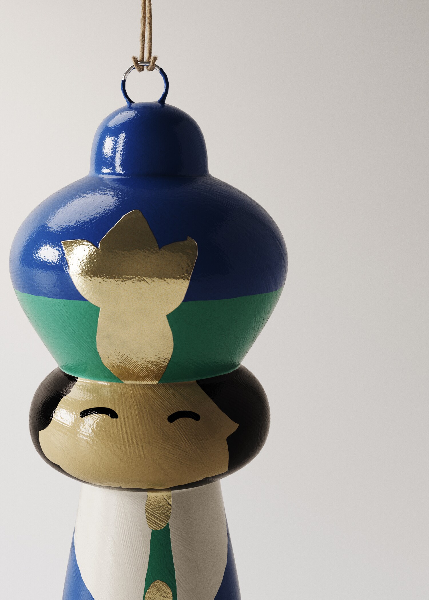 King Baltasar papier-mâché decoration - Details of the article 2