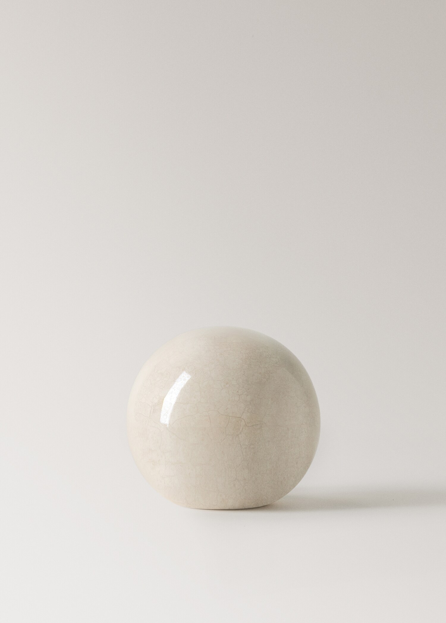 Large ceramic decorative marble - Article without model