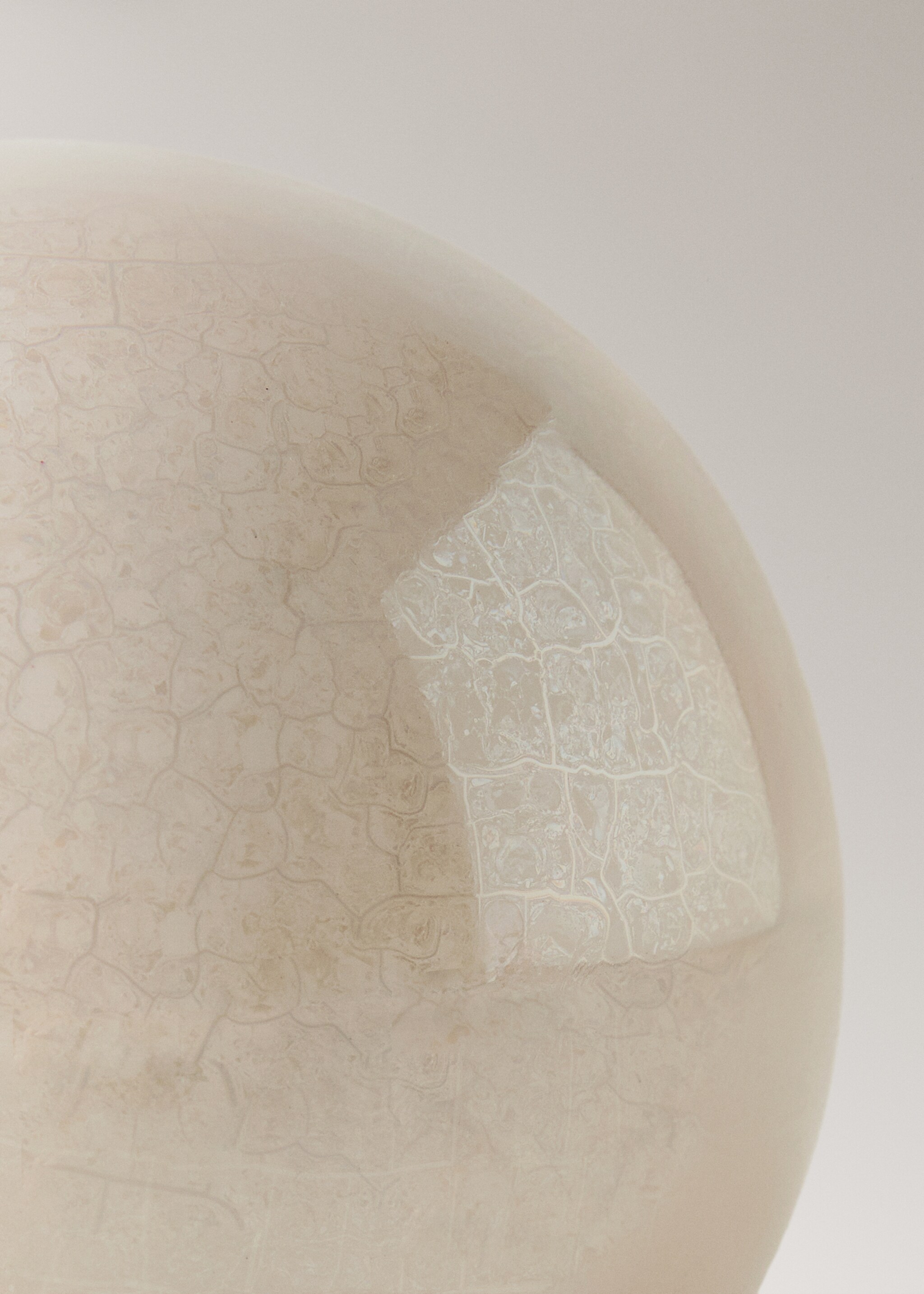 Large decorative ceramic marble - Details of the article 2, Light/Pastel Grey. Ref: 17008306-00.