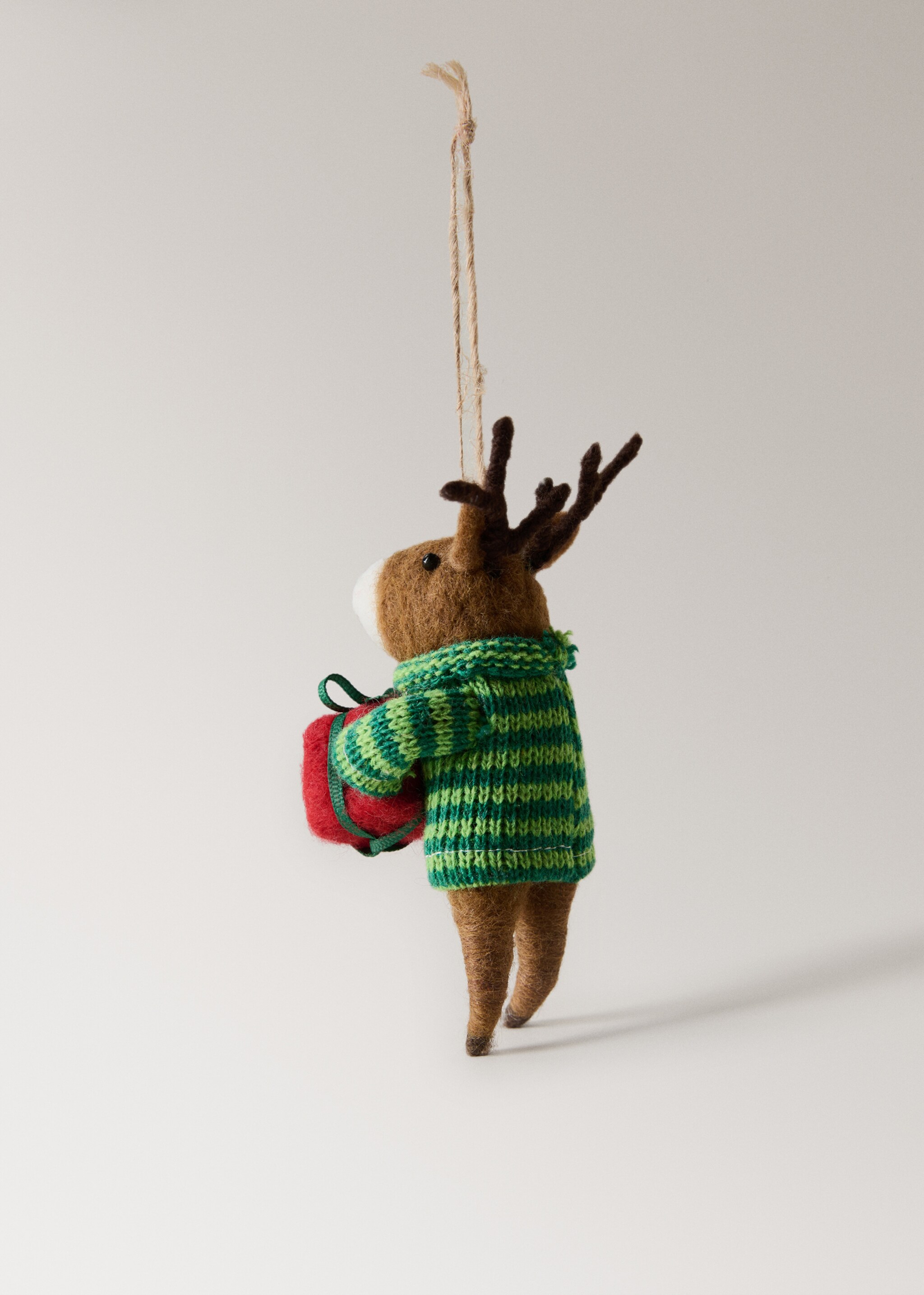 Filztier-Anhänger - Detail des Artikels 1, Braun. Ref: 17008318-00.