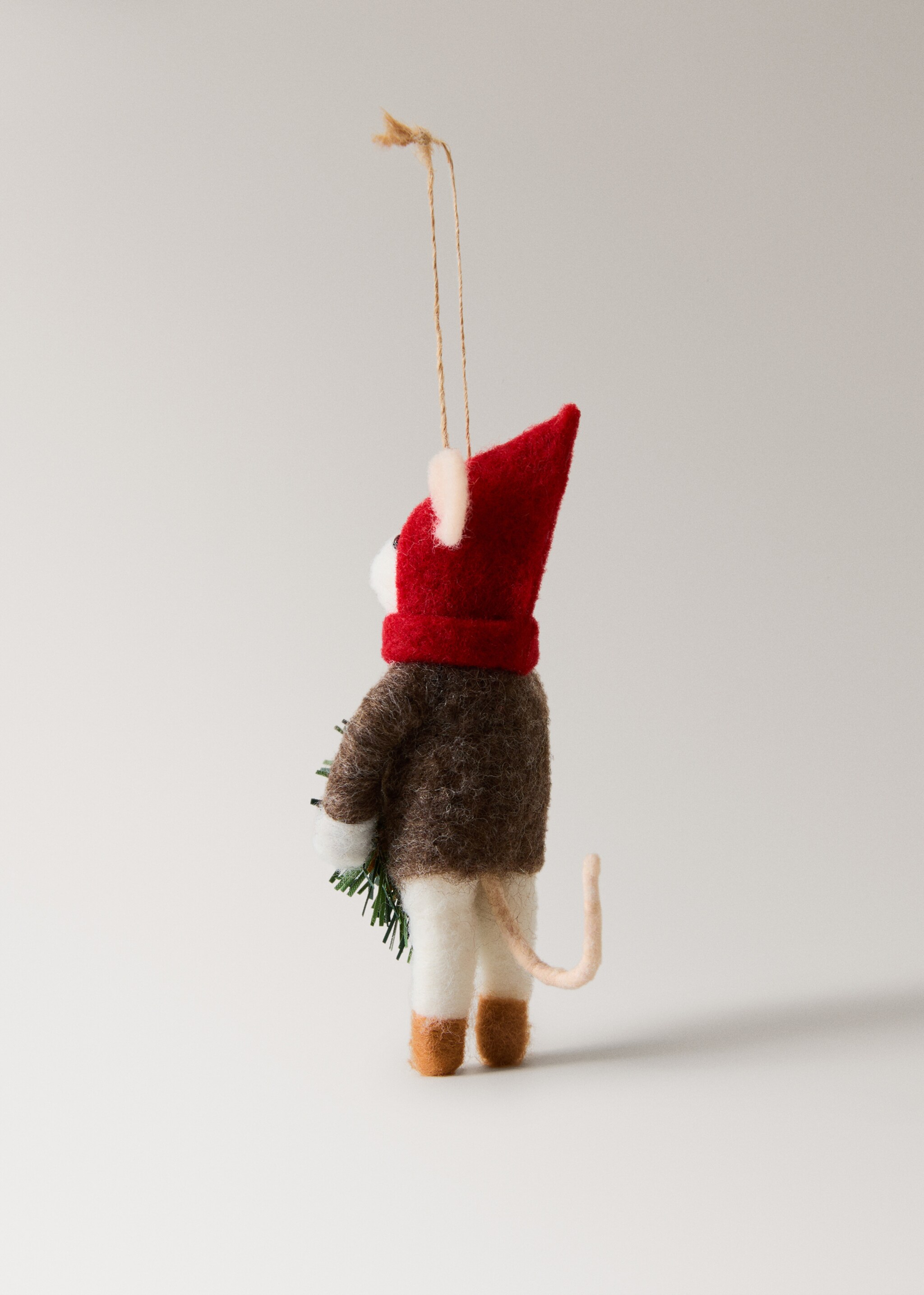 Filztier-Anhänger - Detail des Artikels 1, Weiß. Ref: 17008319-00.