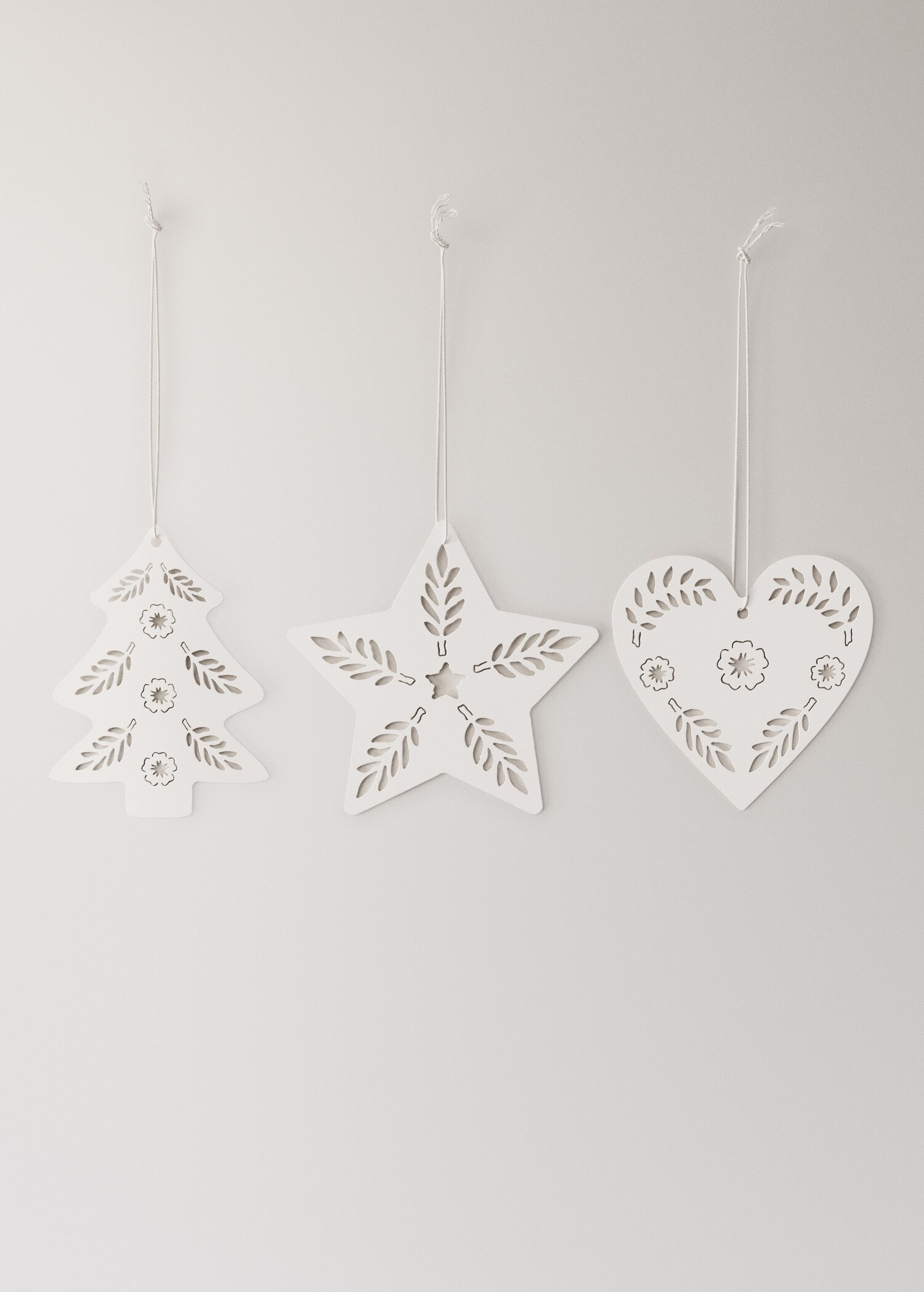 Paper tree ornaments 9 pcs - Article without model