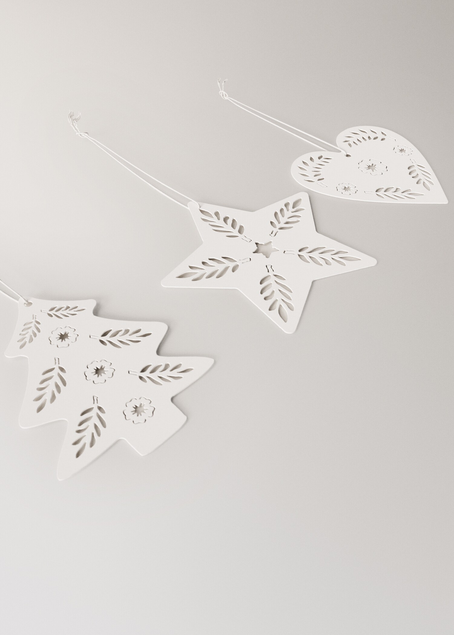 Paper tree ornaments 9 pcs - Details of the article 1