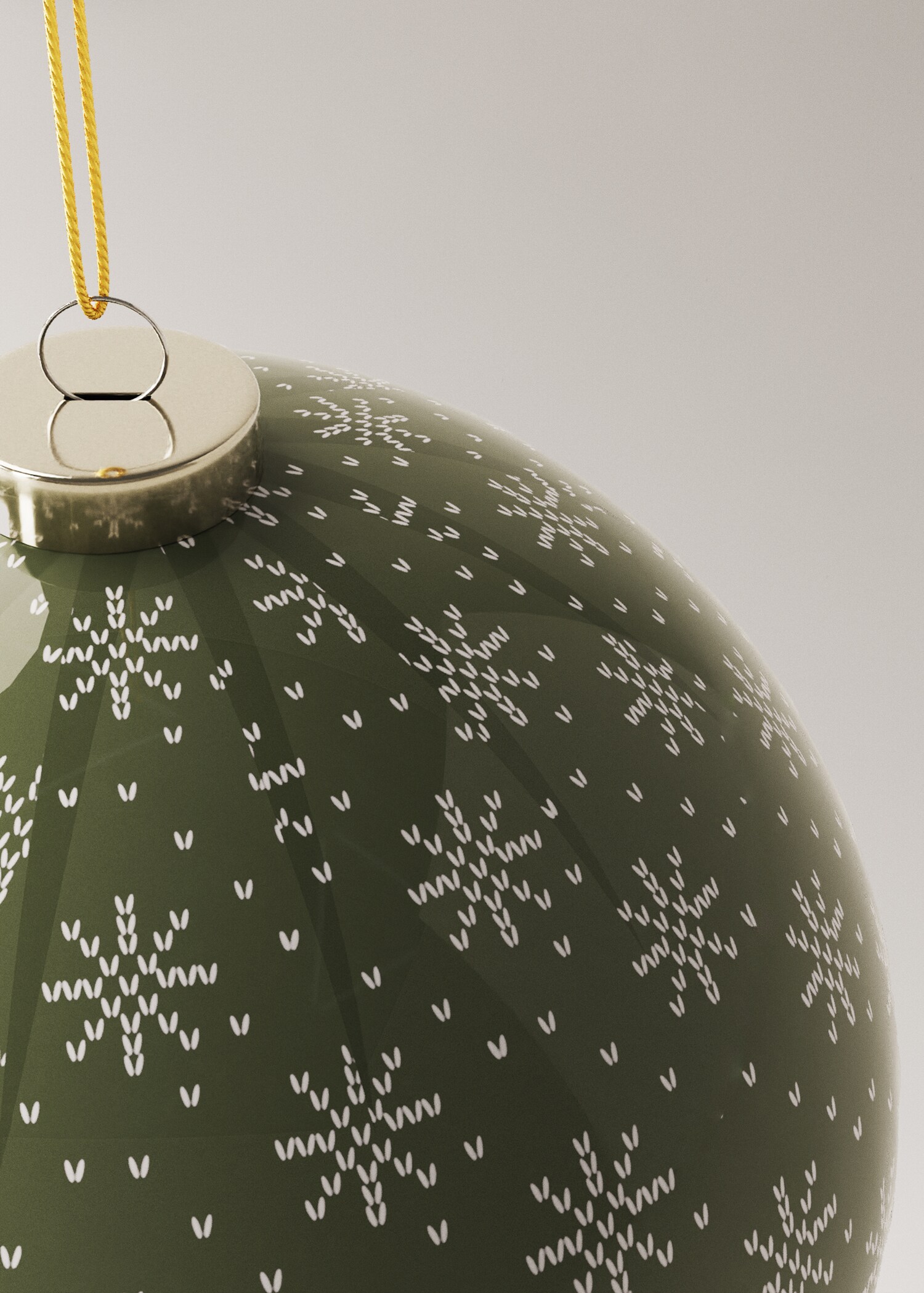 Christmas-themed bauble decorations - Details of the article 3