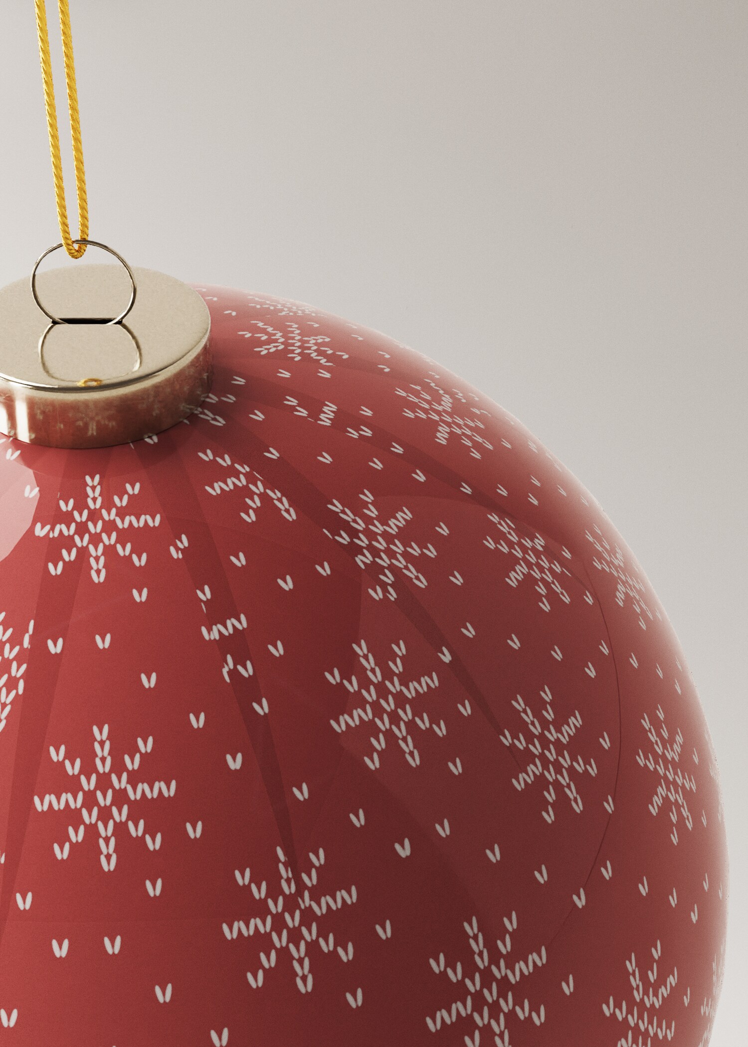Christmas-themed bauble decorations - Details of the article 3