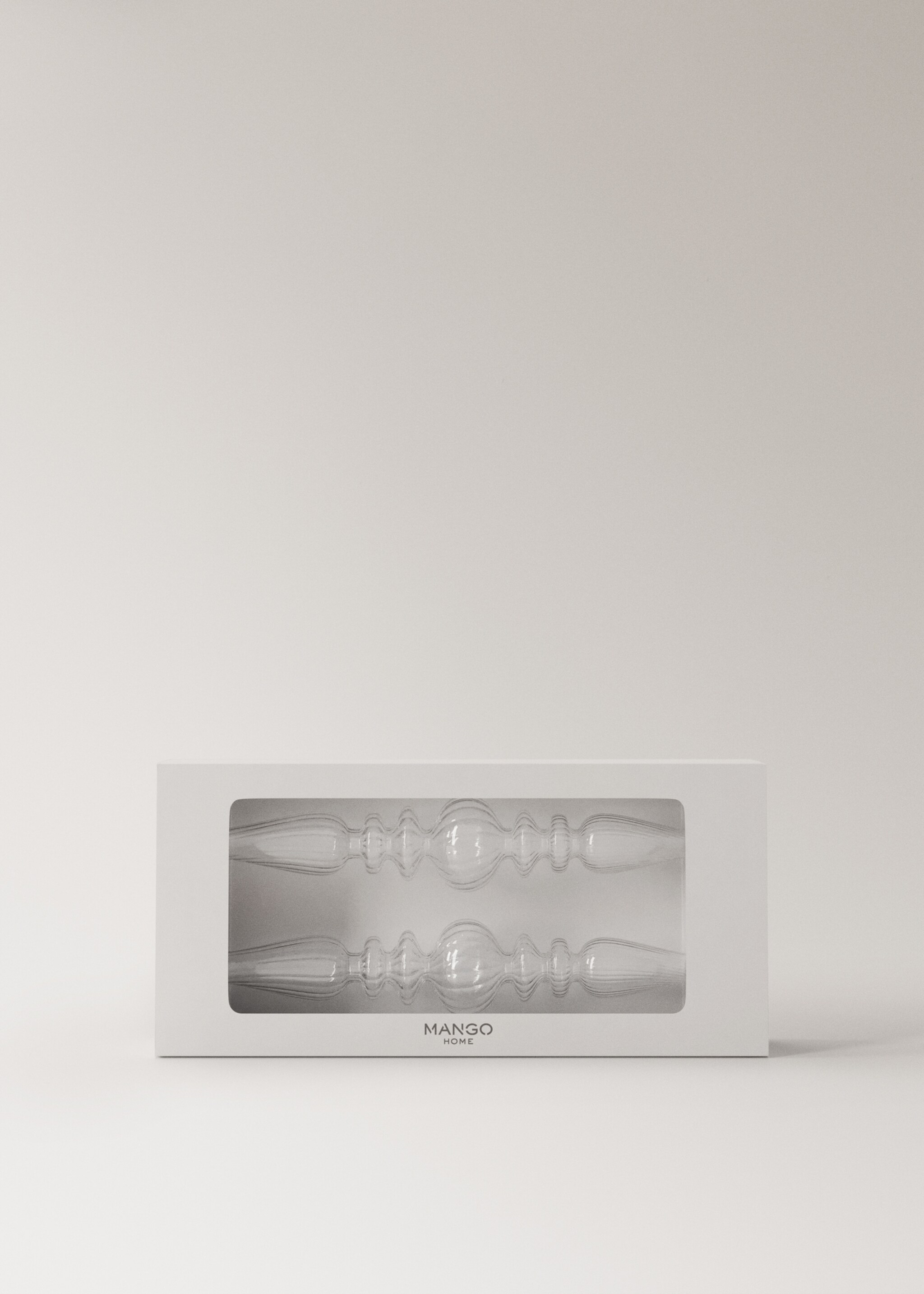 Adorno gota vidrio 100% borosilicato - Detalle del artículo 4, Negro. Ref: 17008339-00.