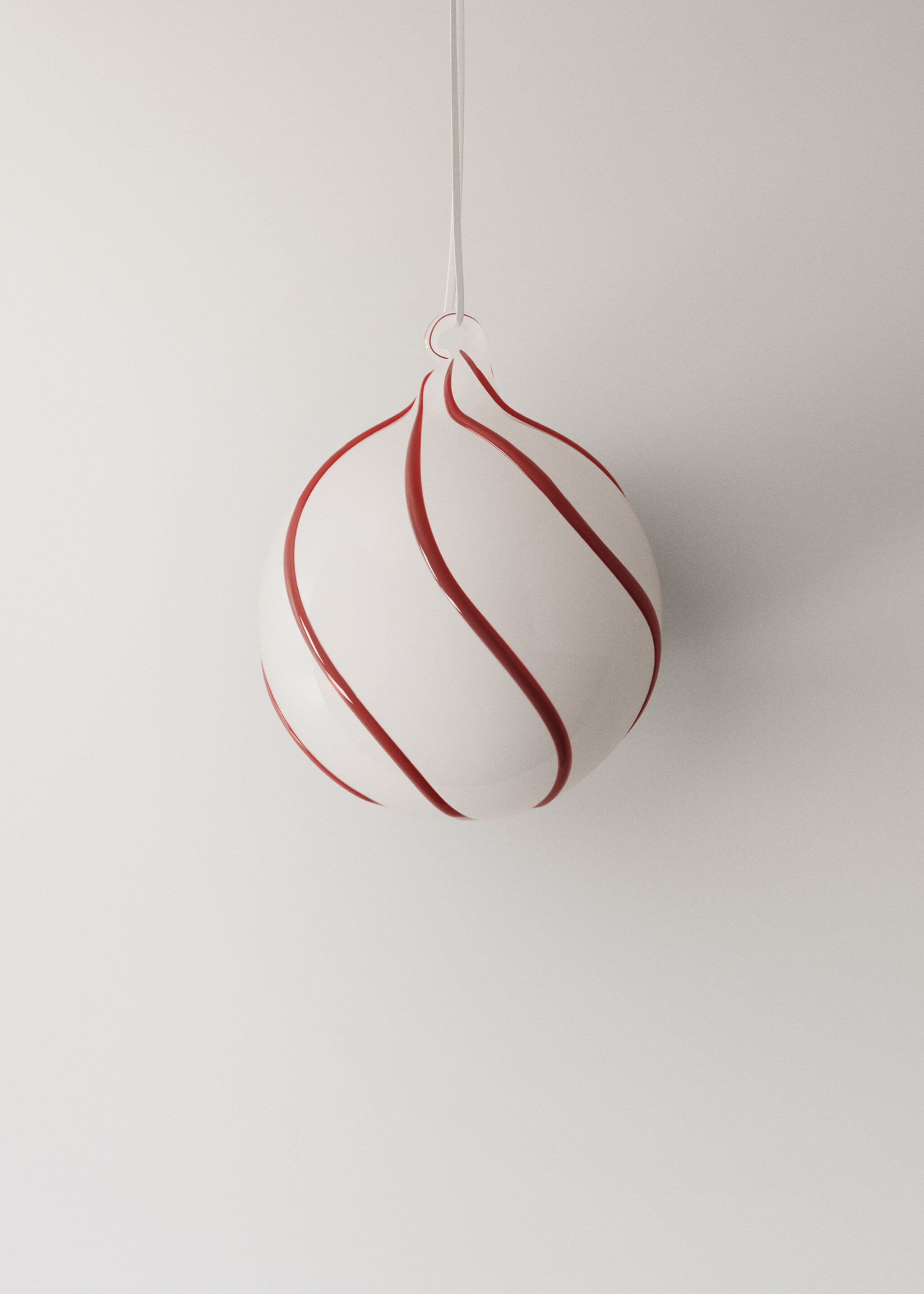 Caramel borosilicate ornament - Details of the article 1, Red. Ref: 17008342-00.
