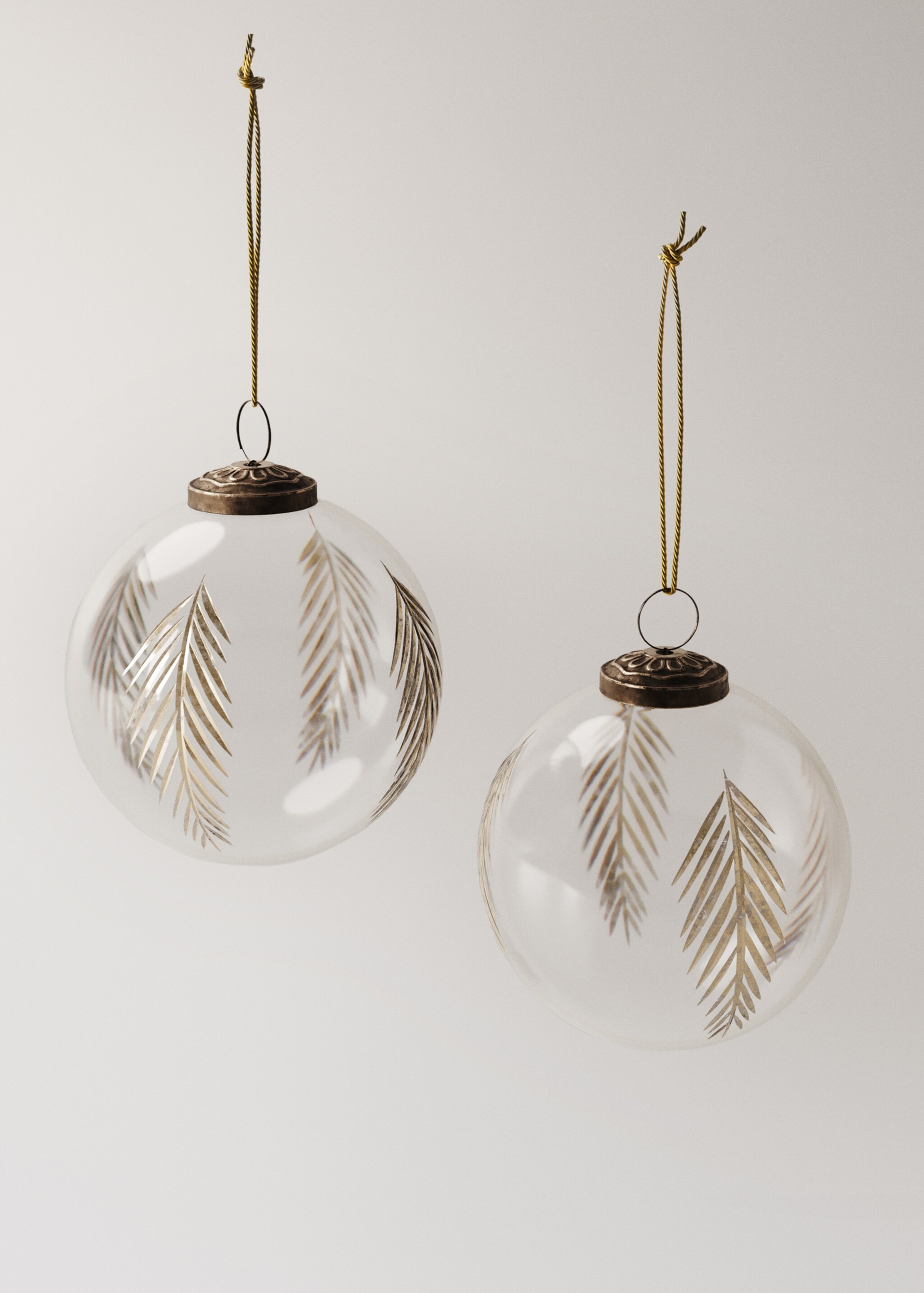 Adornos árbol detalle borosilicato - Artículo sin modelo, Negro. Ref: 17008637-00.