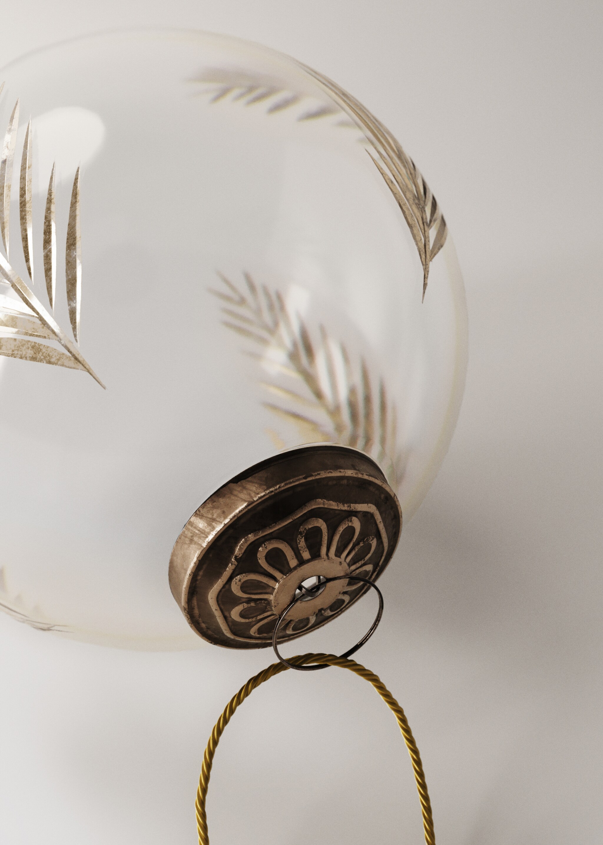 Adornos árbol detalle borosilicato - Detalle del artículo 3, Negro. Ref: 17008637-00.