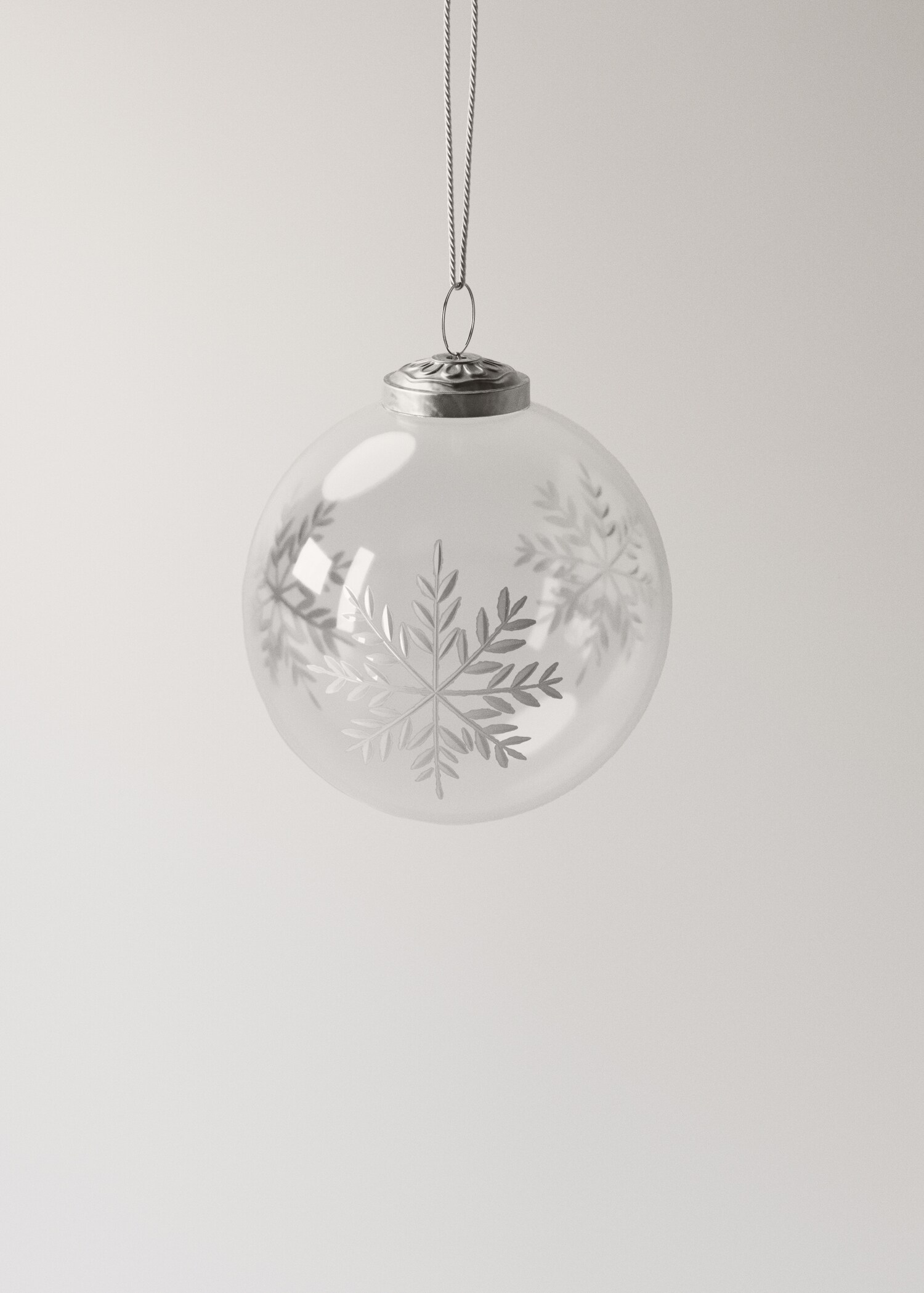 Set adorno árbol detalle copito de nieve - Detalle del artículo 1