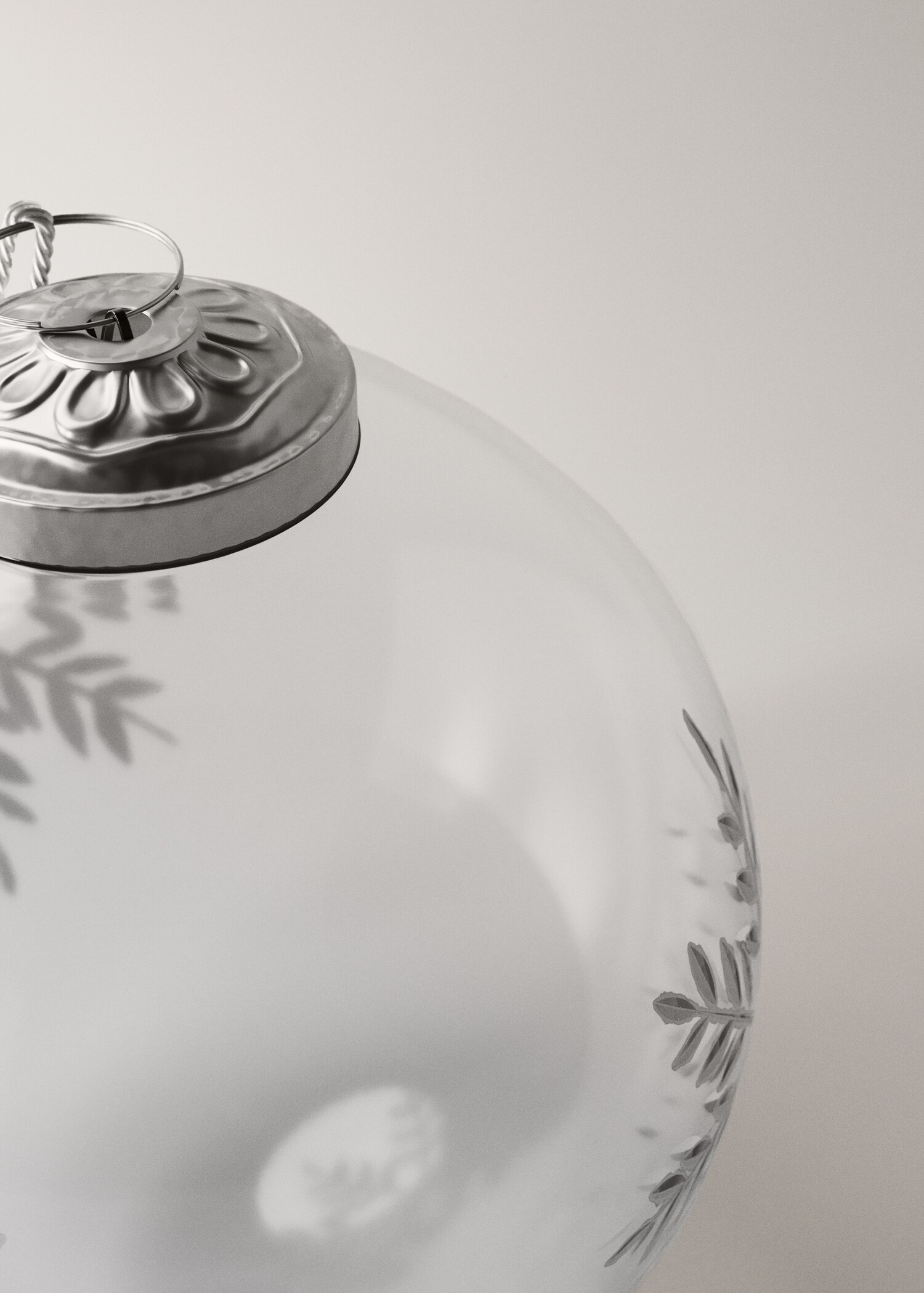 Set adorno árbol detalle copito de nieve - Detalle del artículo 3