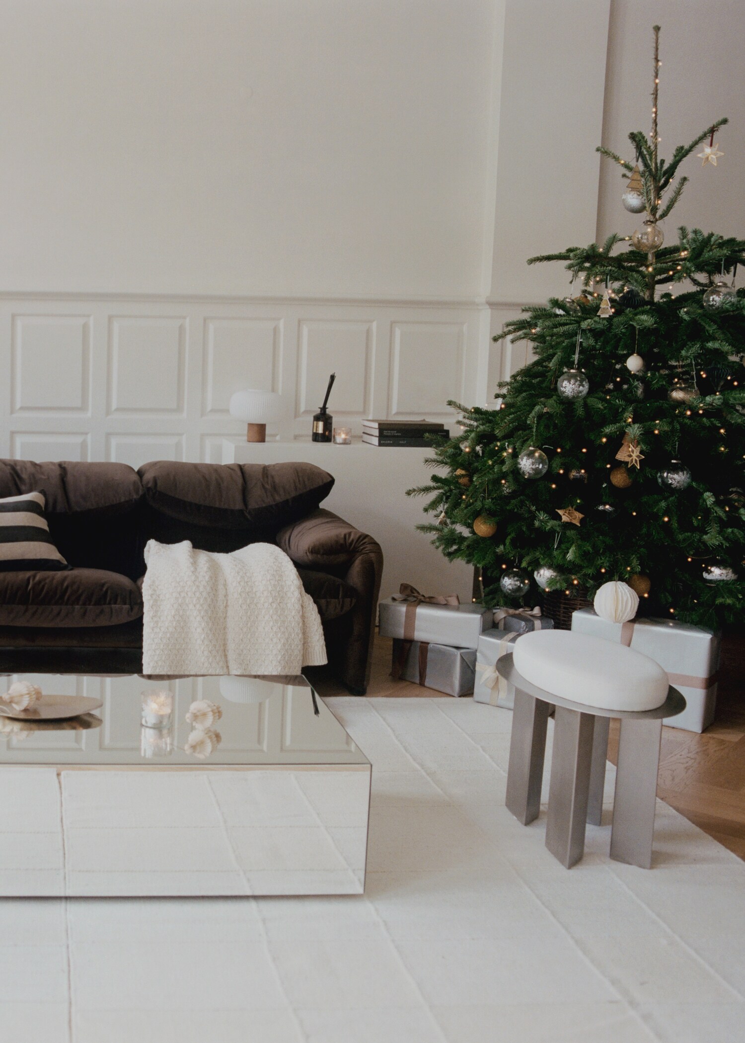 Set med dekorationer för julgran med snöflingedetalj - Detaljer om artikeln 6