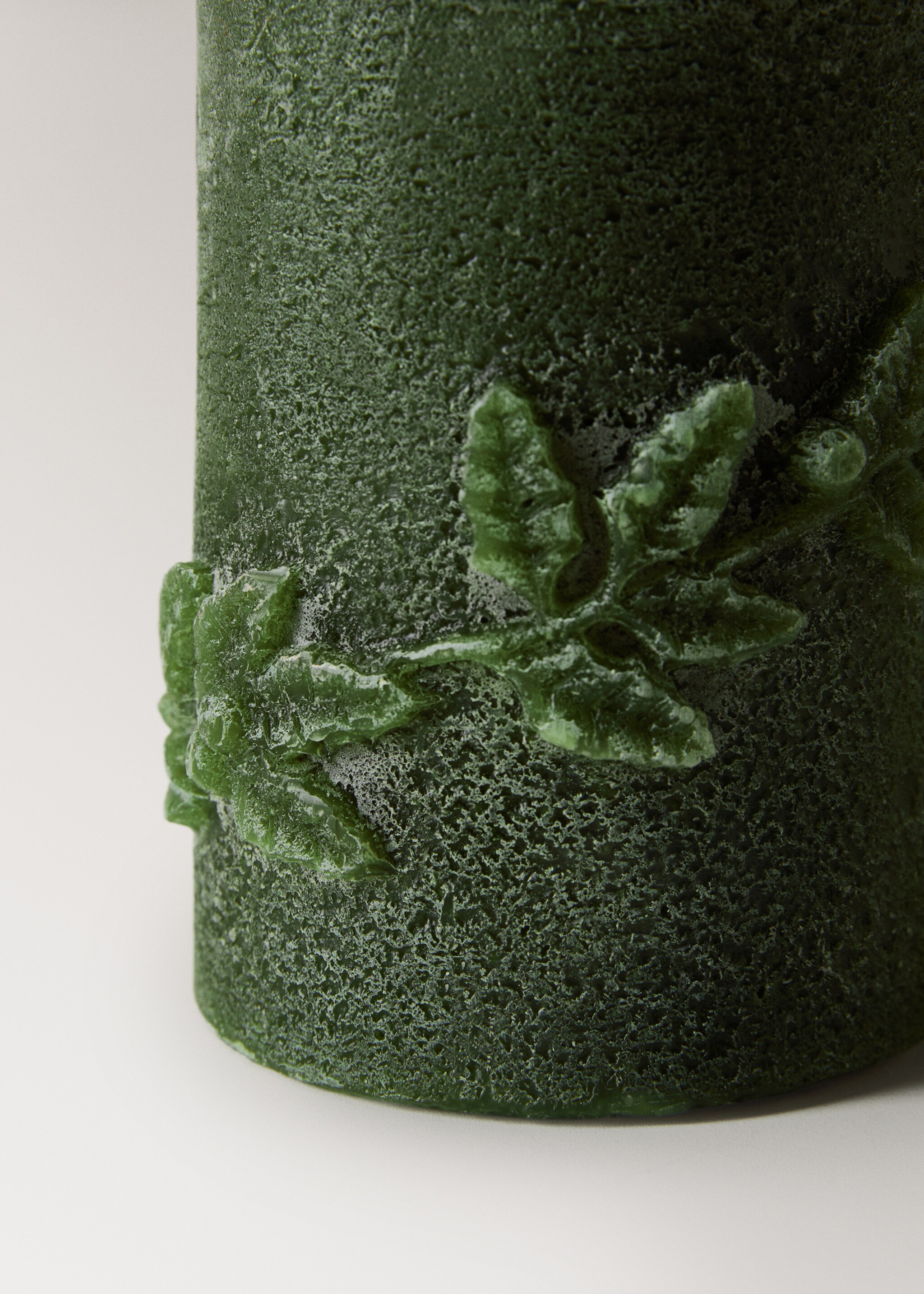 Decoratieve kaars middelgrote bladeren - Detail van het artikel 2, Bosgroen. Ref: 17008646-00.