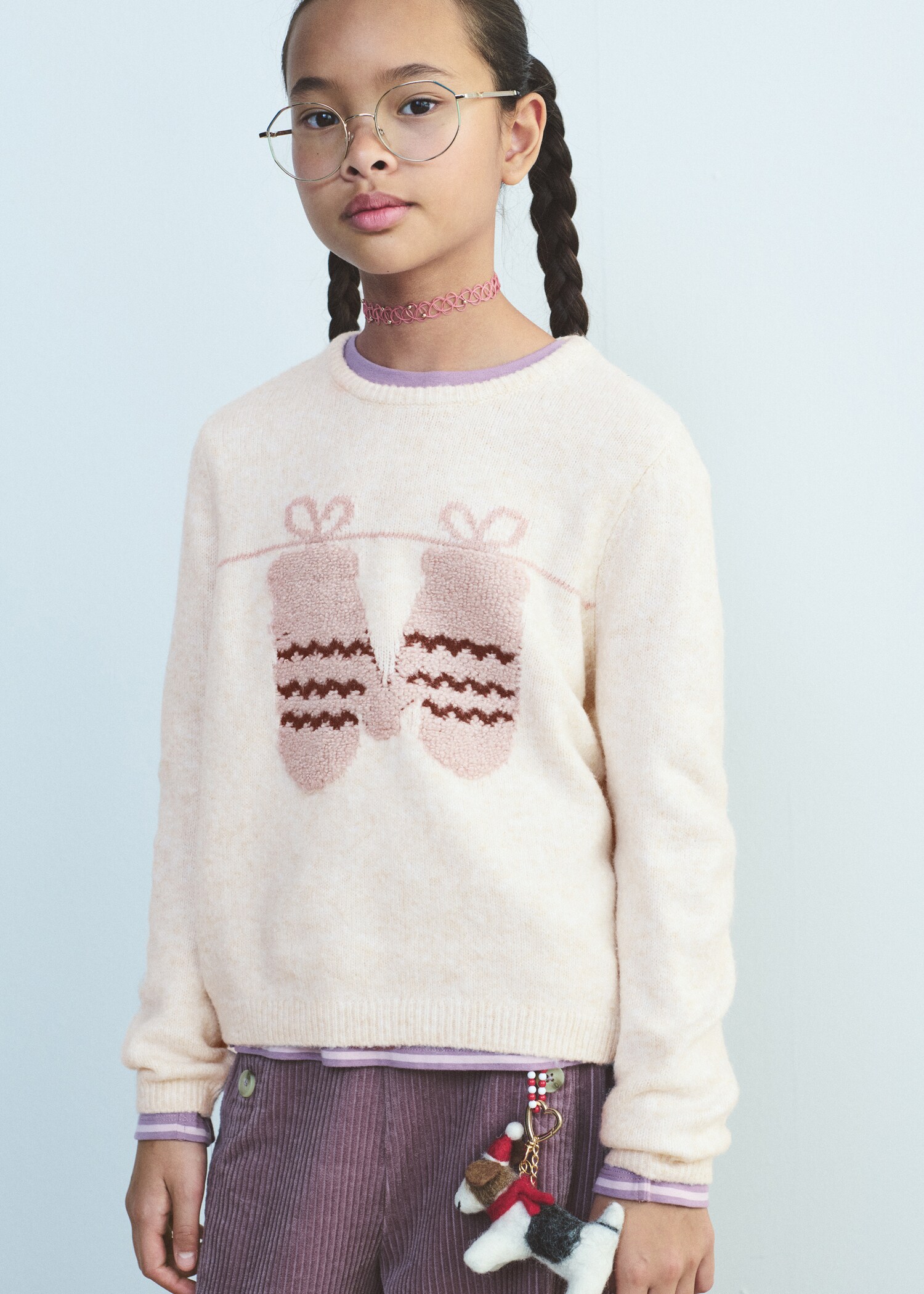 Knit embroidered sweater - Details of the article 7