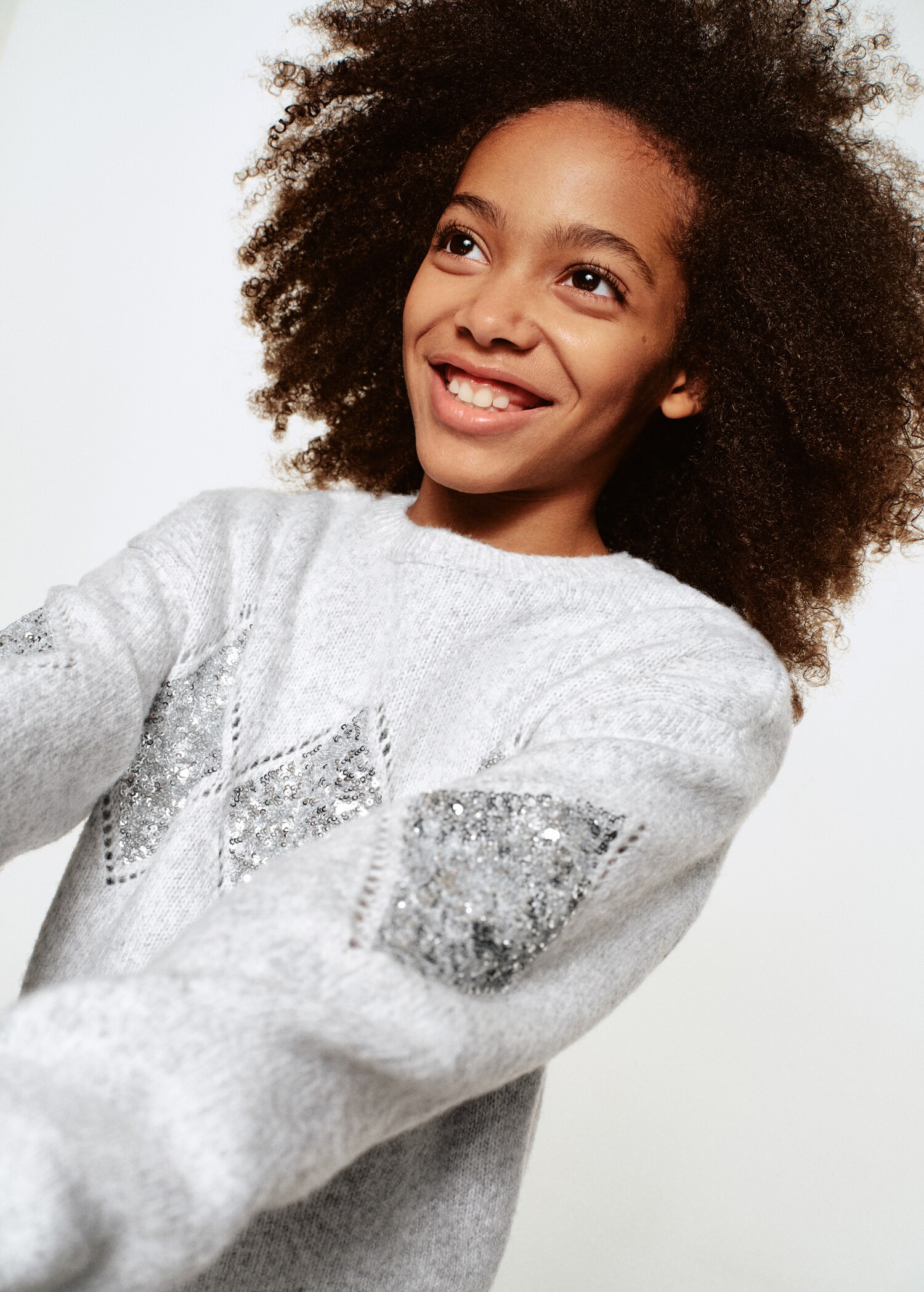 Knit paillette sweater - Details of the article 1