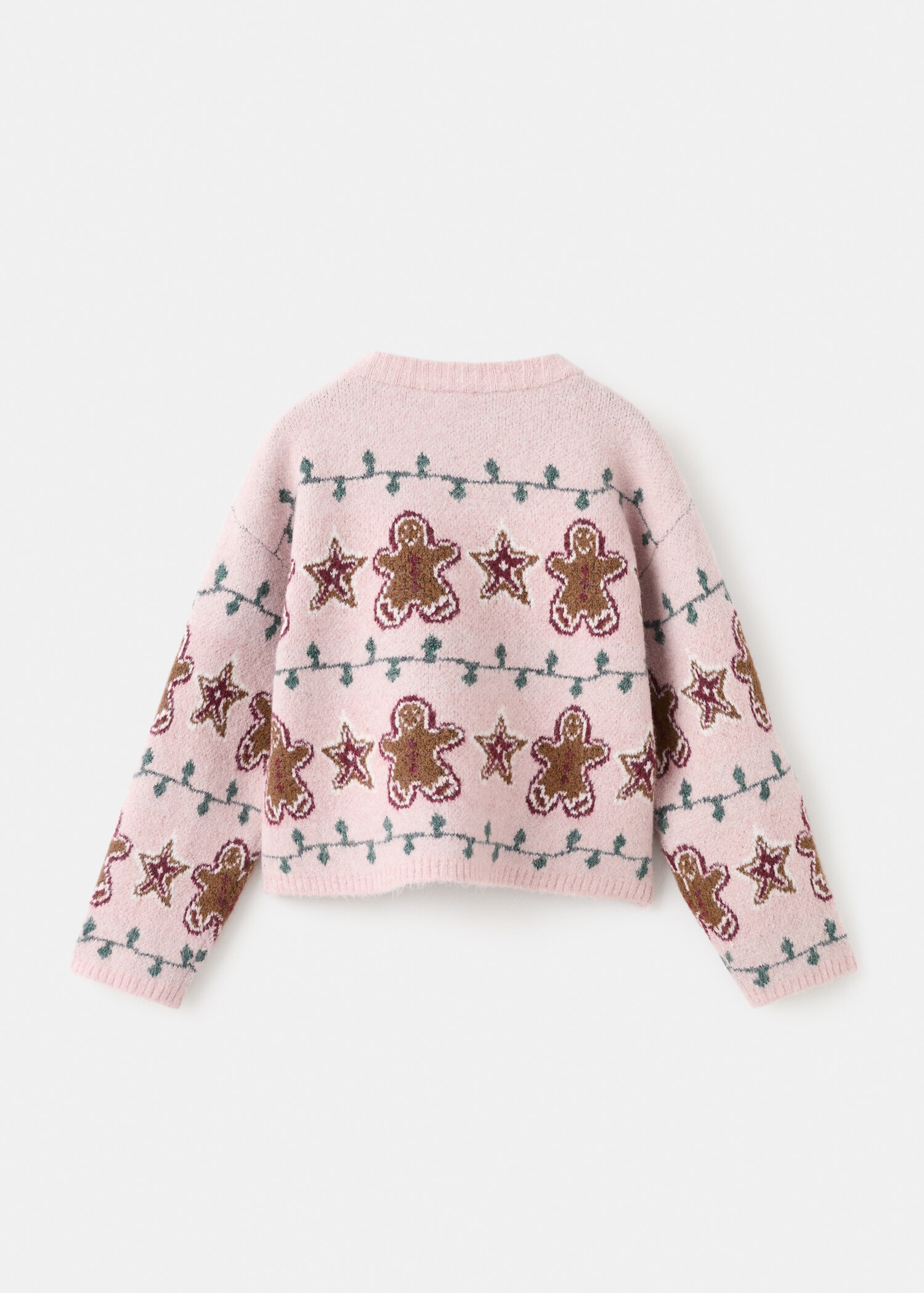 Christmas embroidered sweater - Reverse of the article