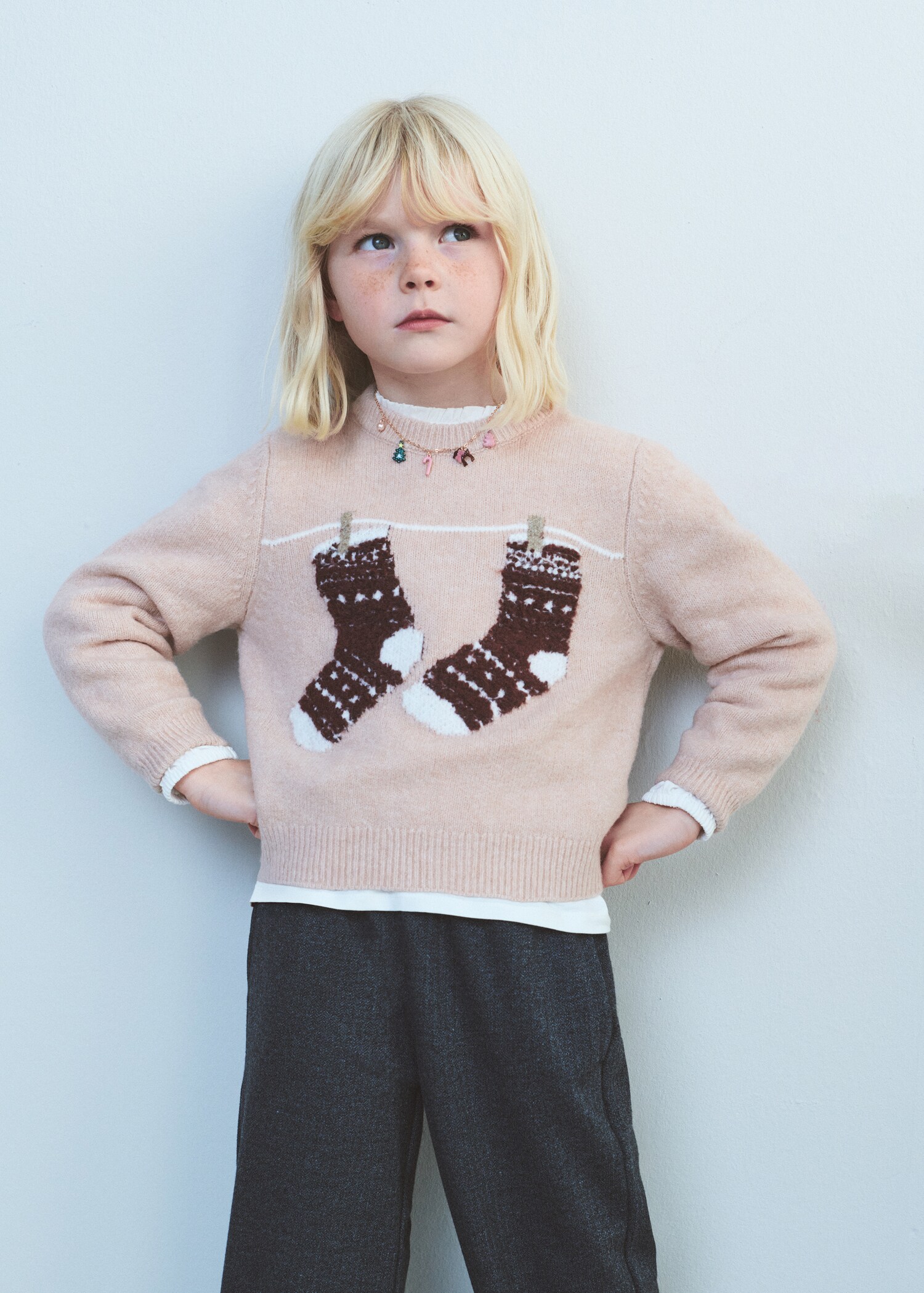 Knit embroidered sweater - Details of the article 6