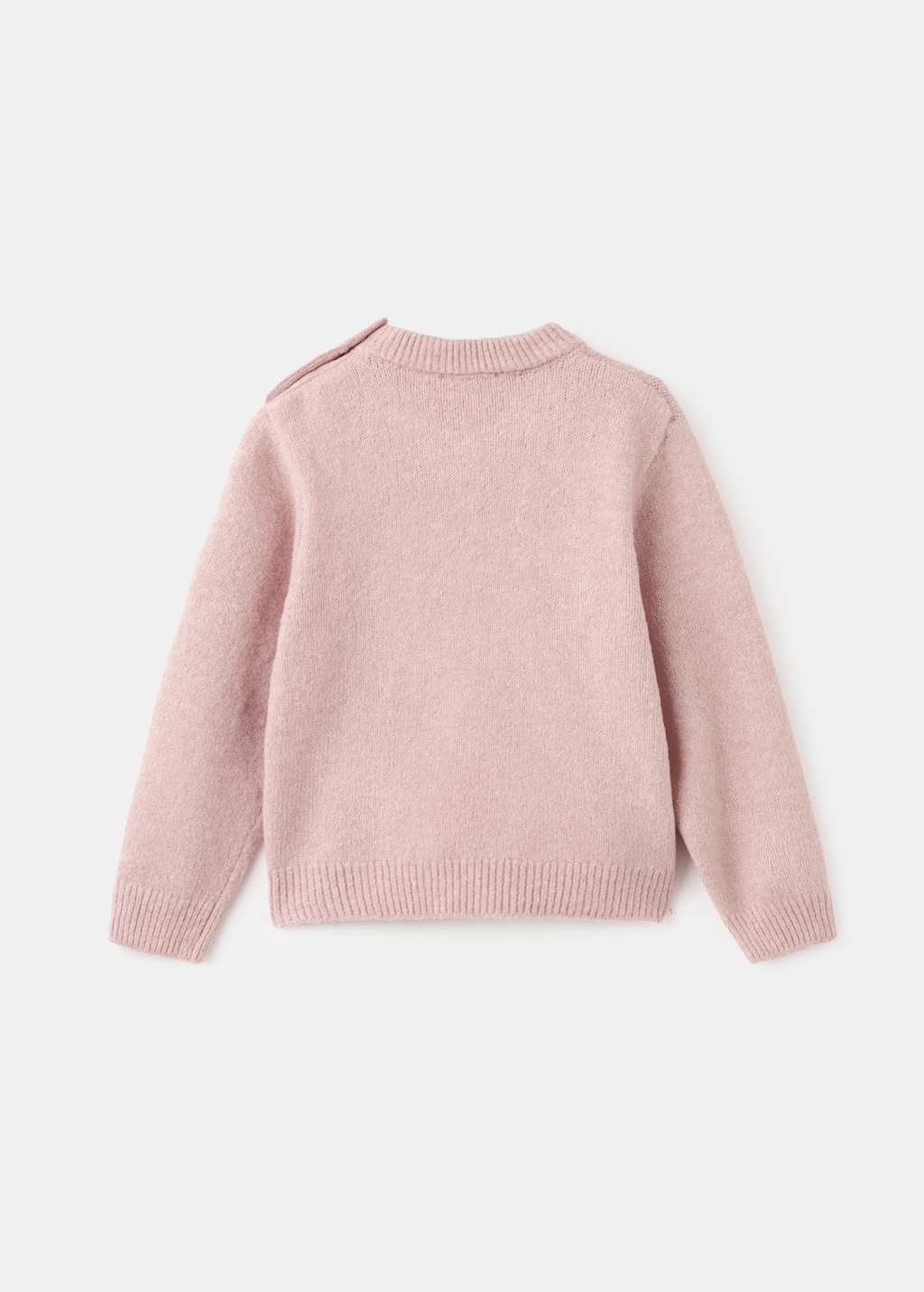 Knit embroidered sweater