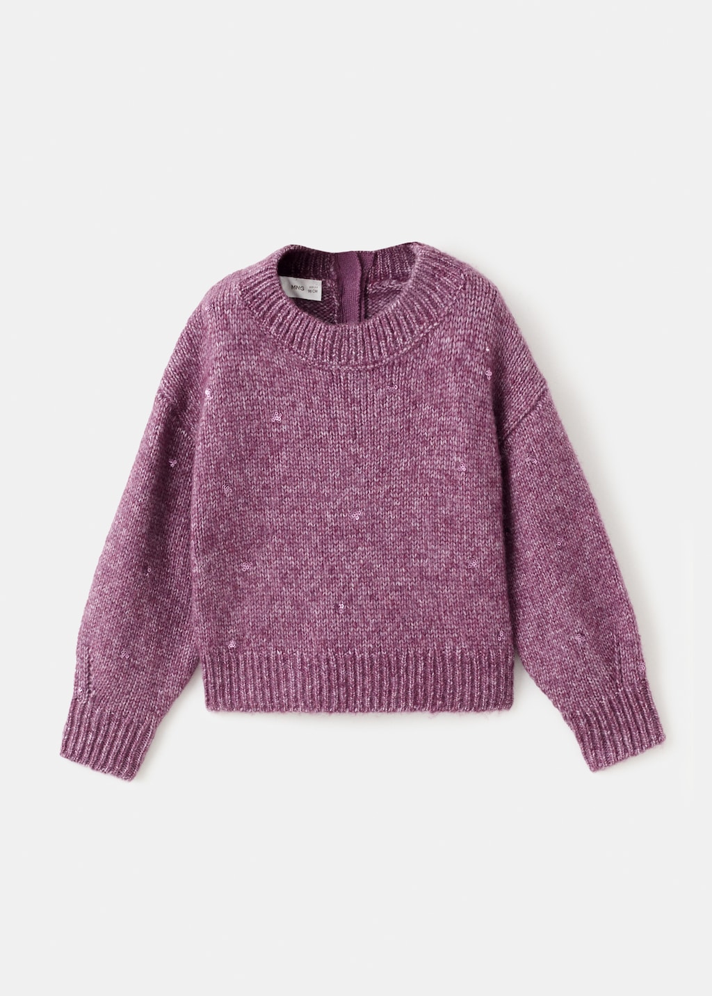 Knit paillette sweater