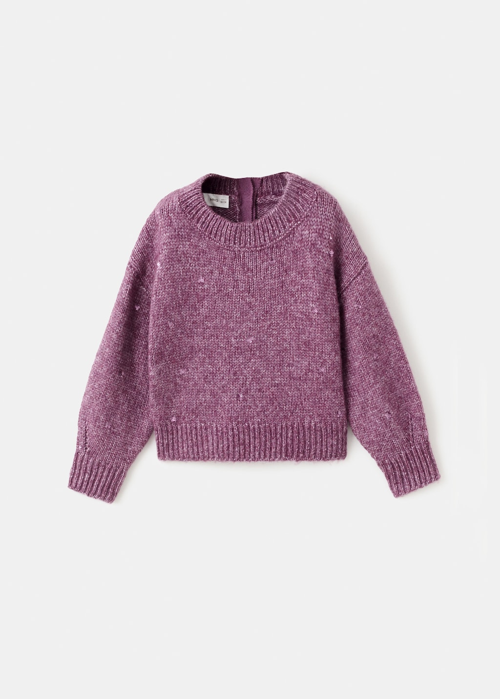 Knit paillette sweater