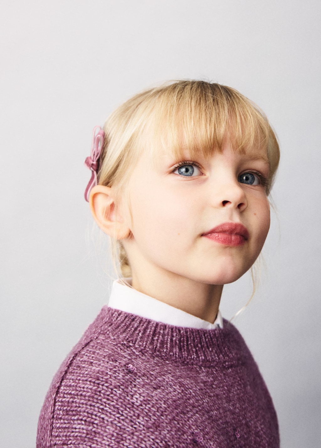 Knit paillette sweater