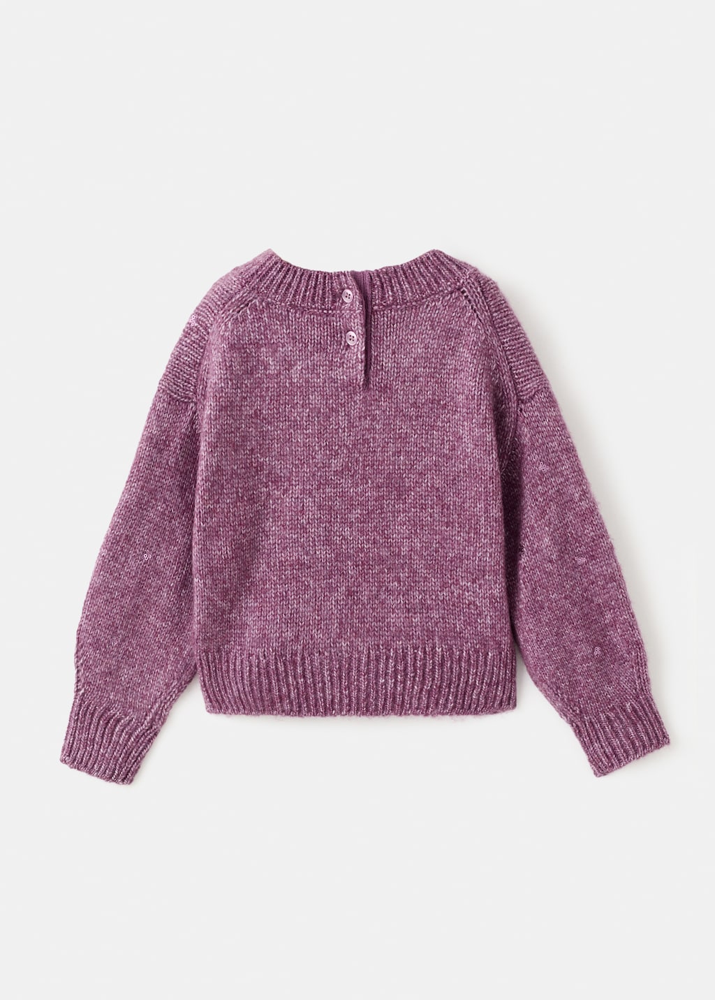 Knit paillette sweater