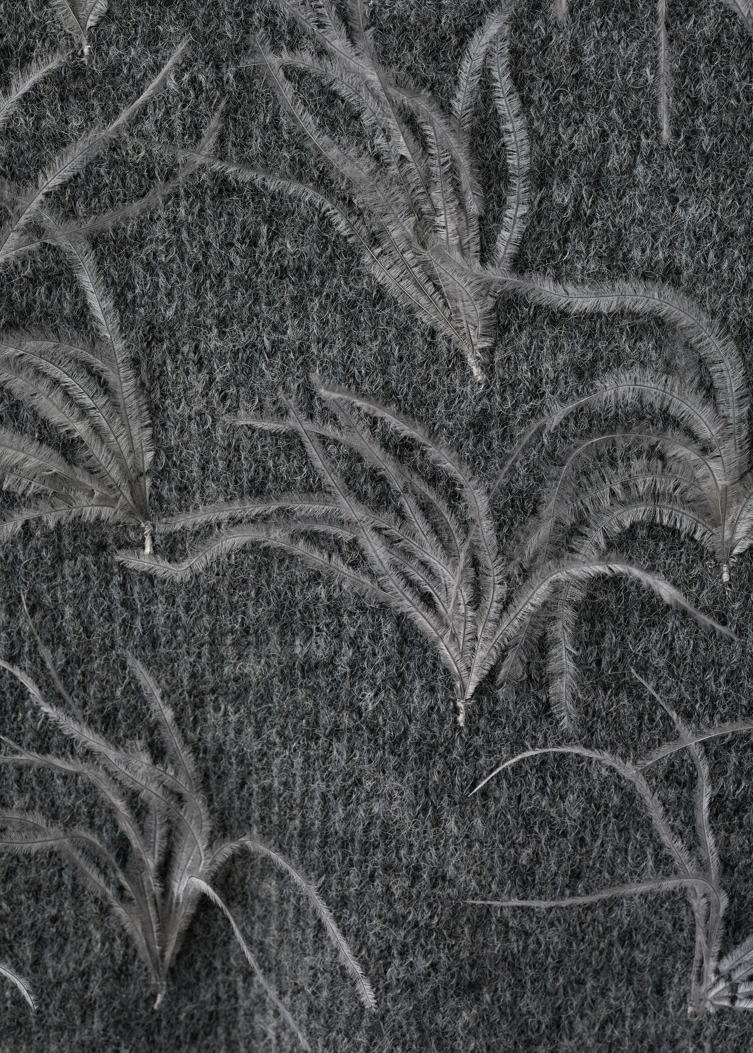 Knitted sweater with feathers - Details of the article 8