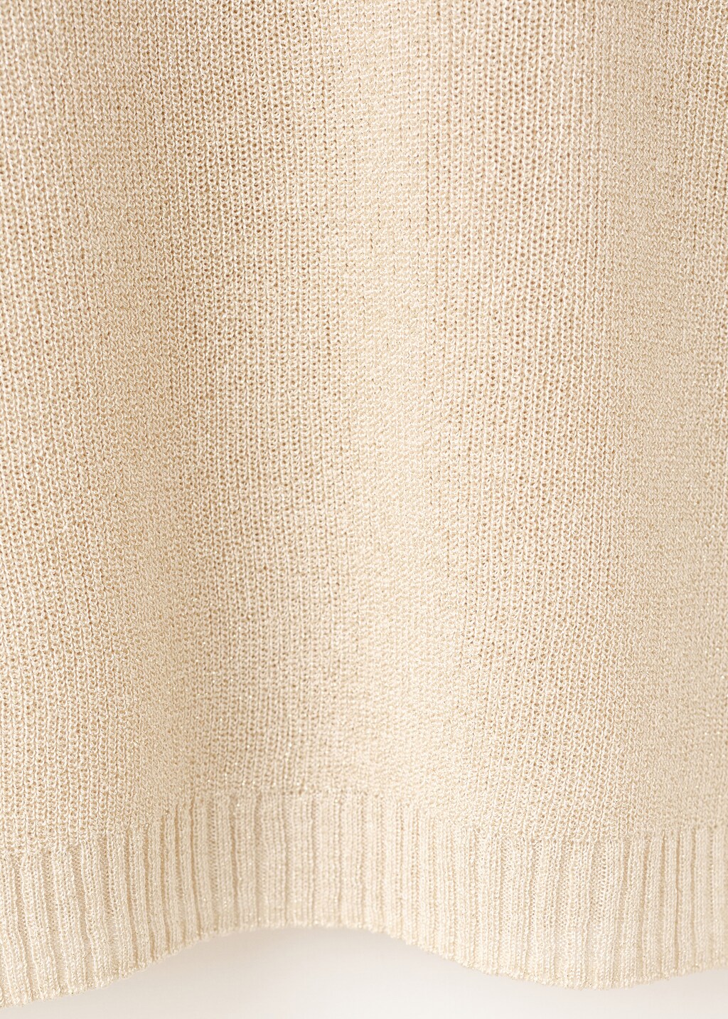 Fine-knit lurex sweater - image 5