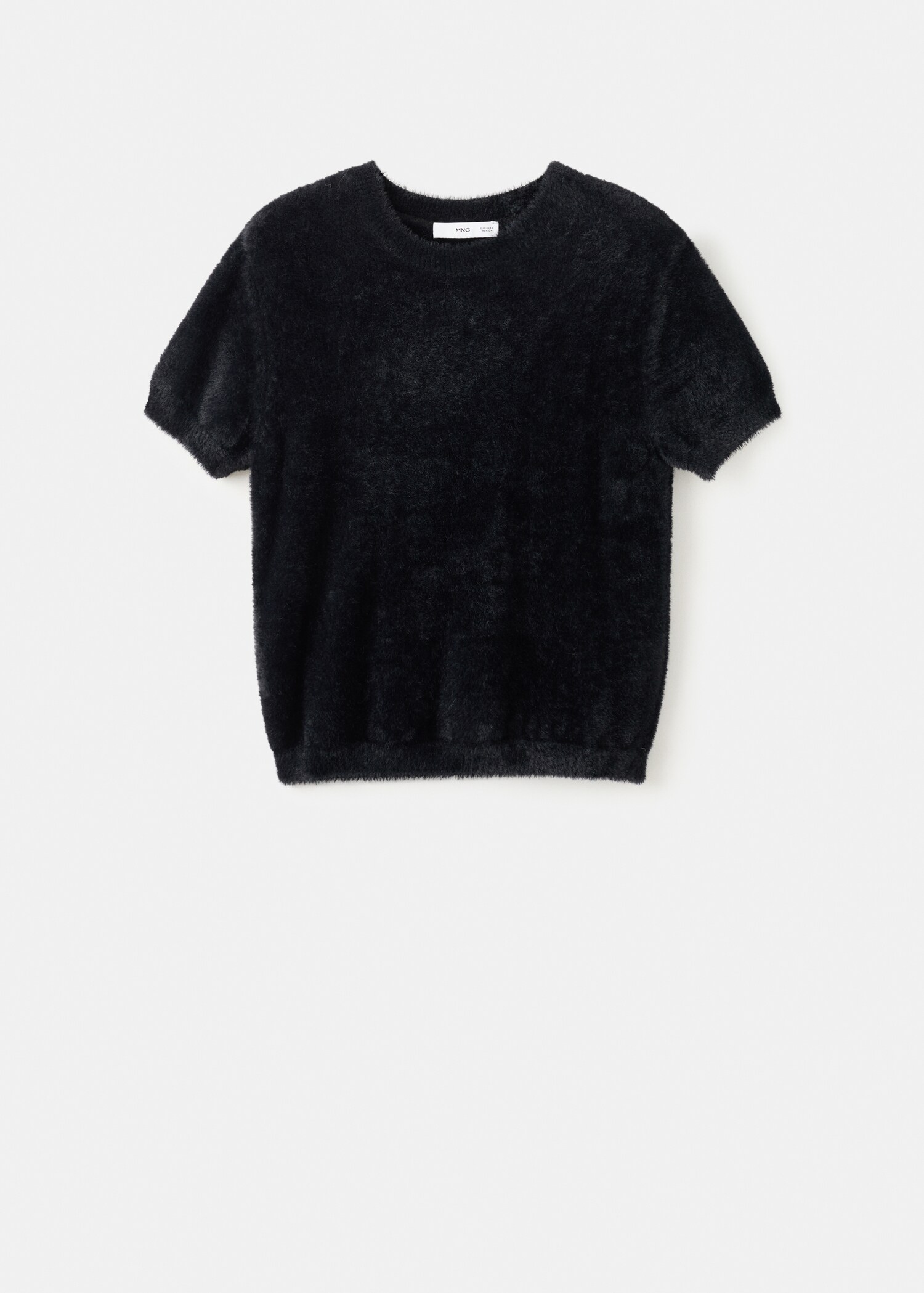 Fur-effect sweater - Article without model