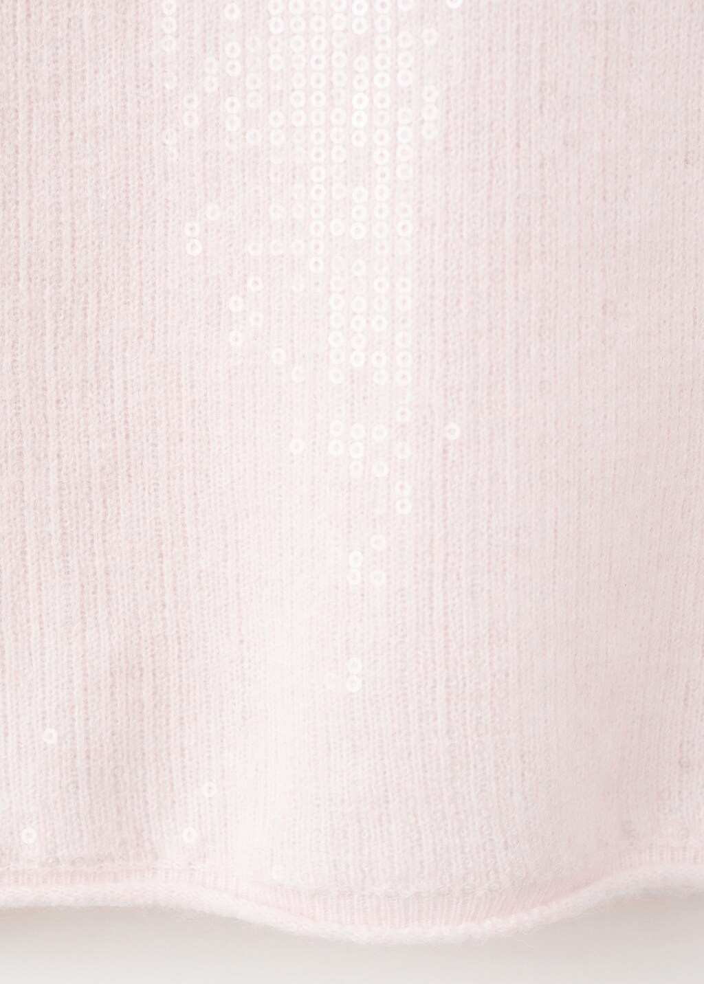 Mango Short-sleeved sequin sweater