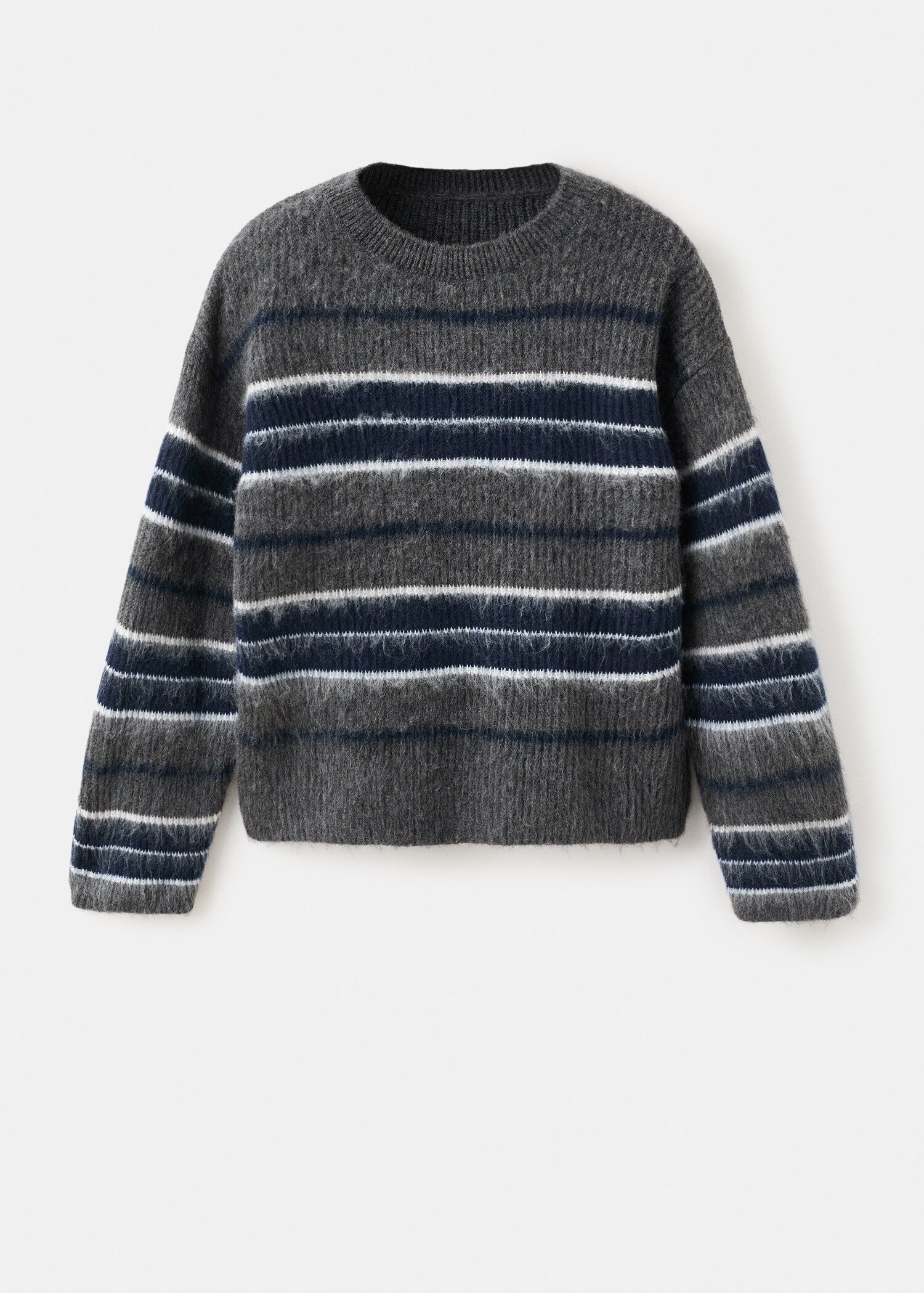 Pull-over en maille à rayures - Article sans modèle