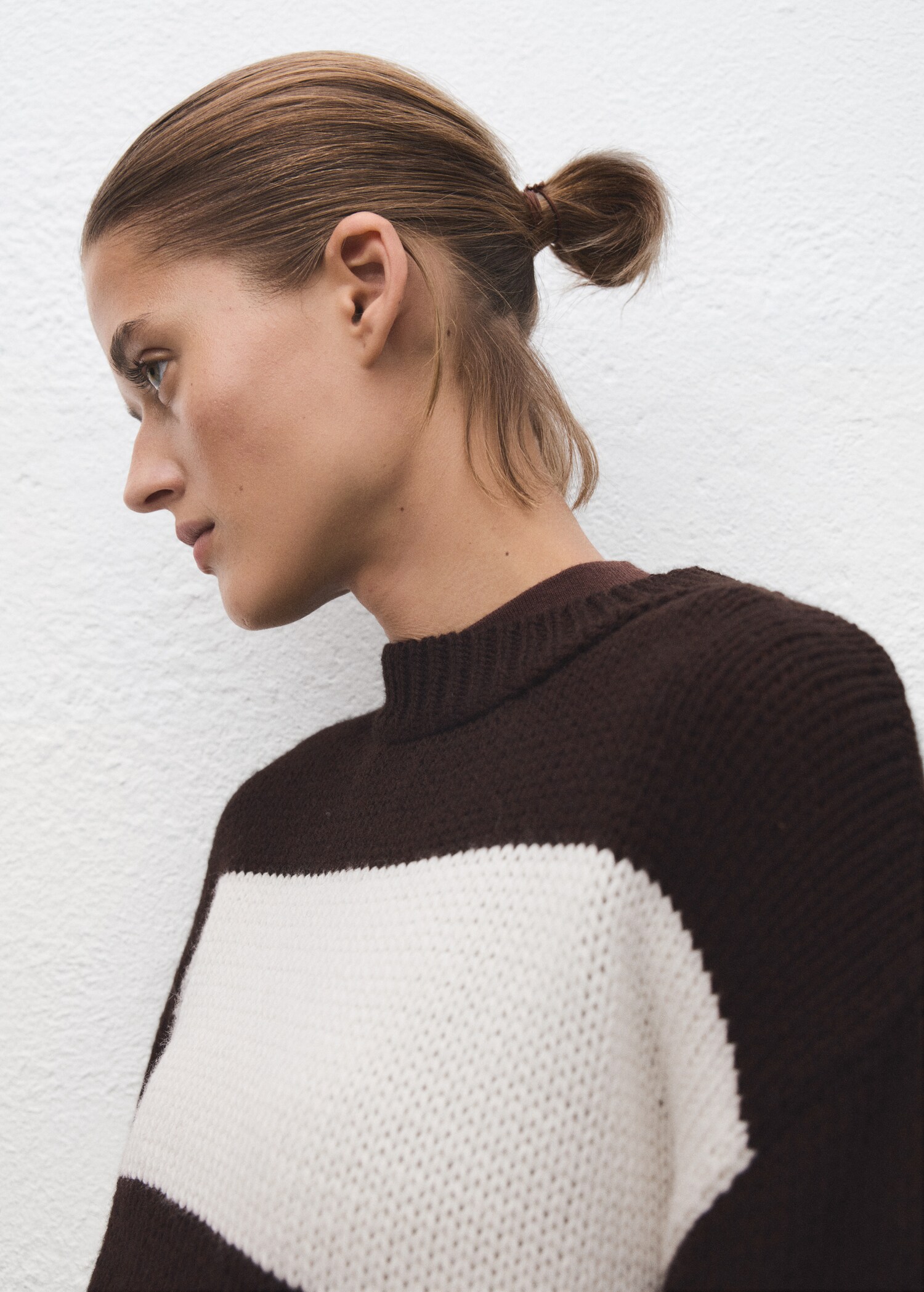 Knit striped sweater - Details of the article 1