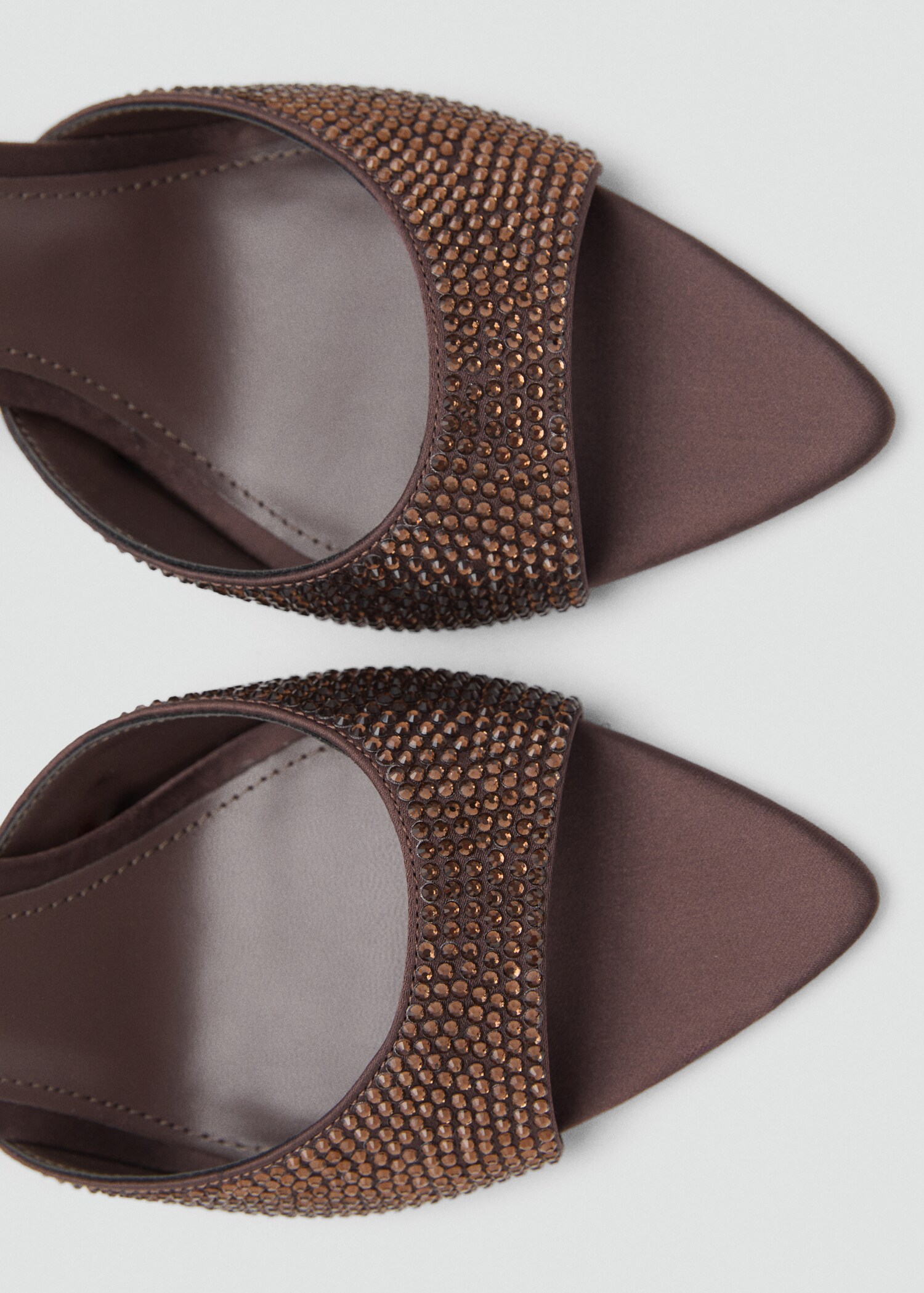 Heeled sandal with strass strap - Details of the article 2