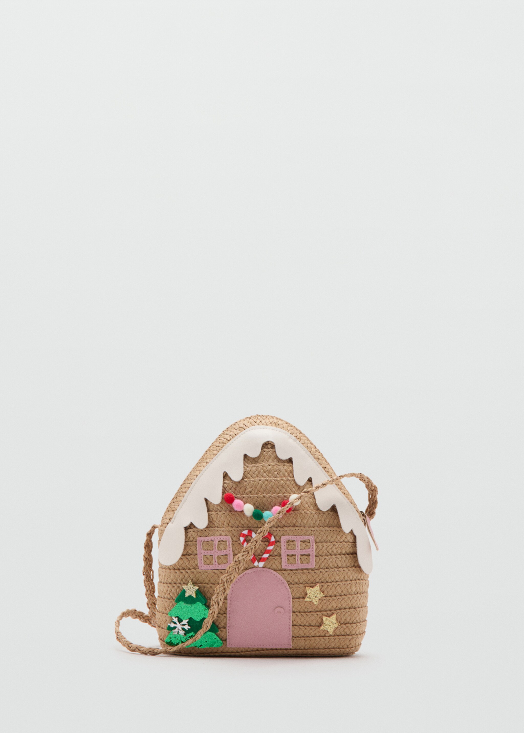 Christmas motif bag - Article without model, Sand. Ref: 17009211-00.