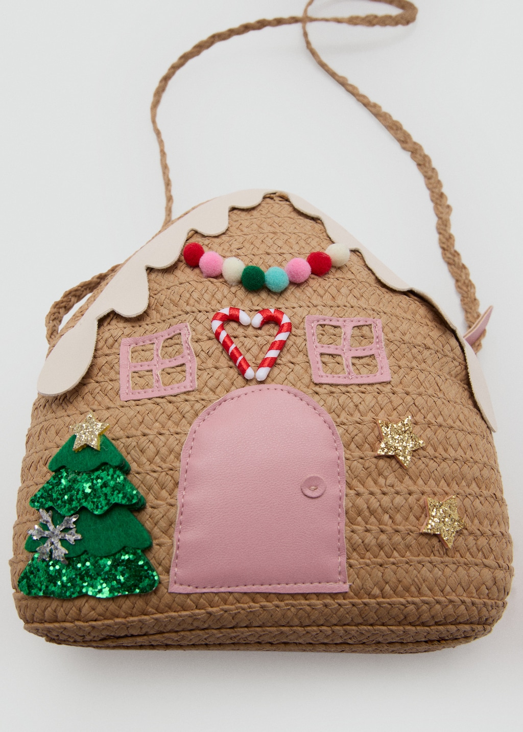 Handbag with Christmas motif