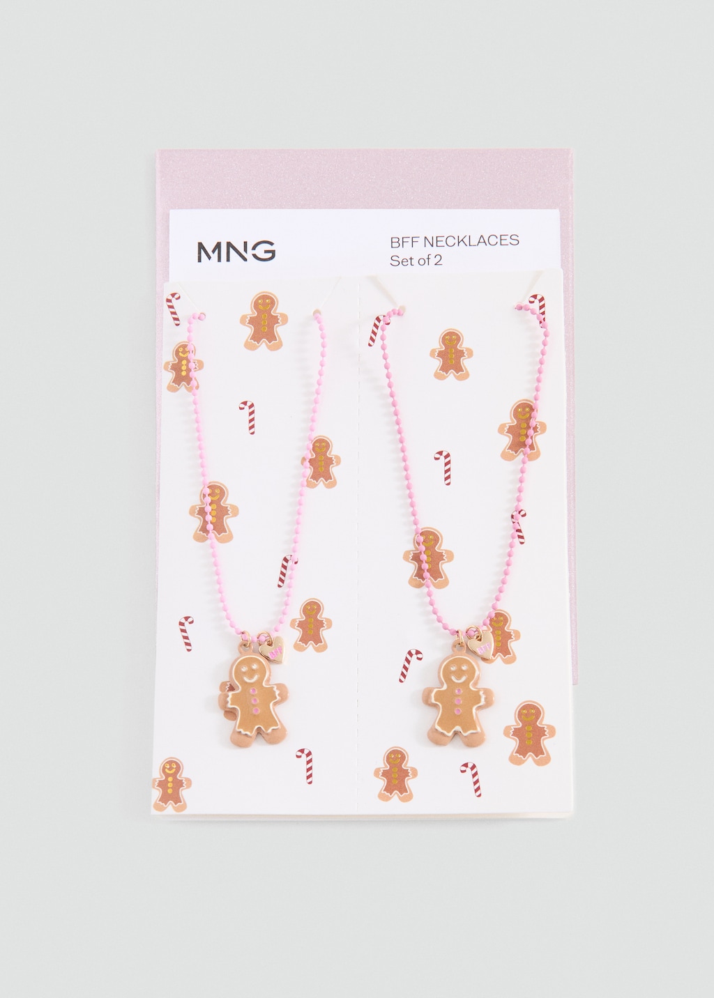 Pack of 2 Christmas necklaces