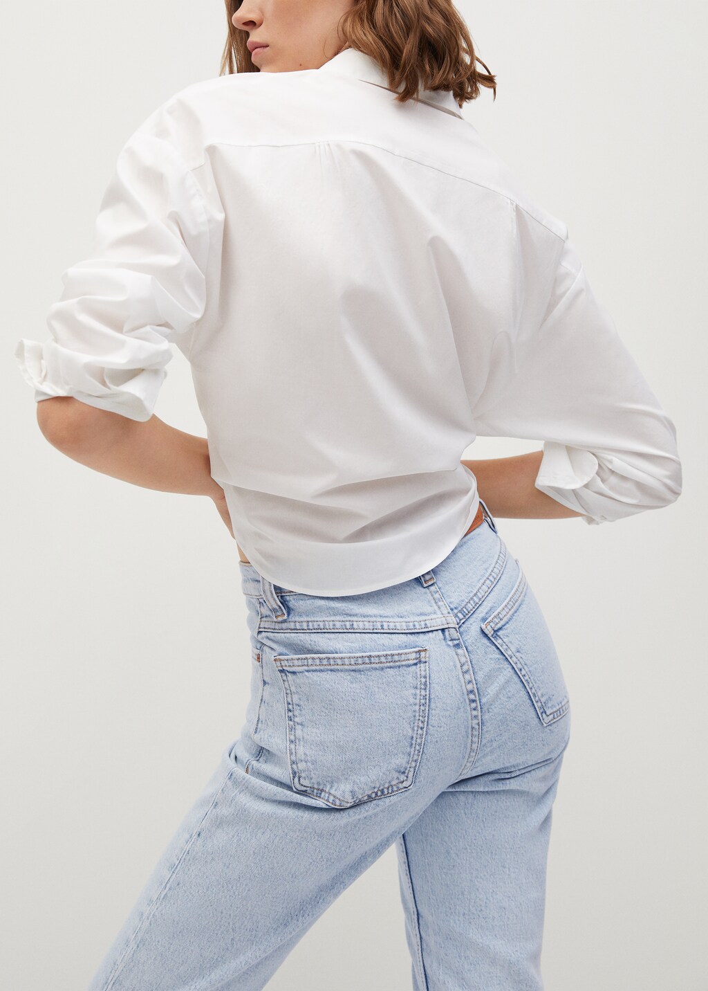 Jean Mom elastique Femme MANGO Burkina Faso